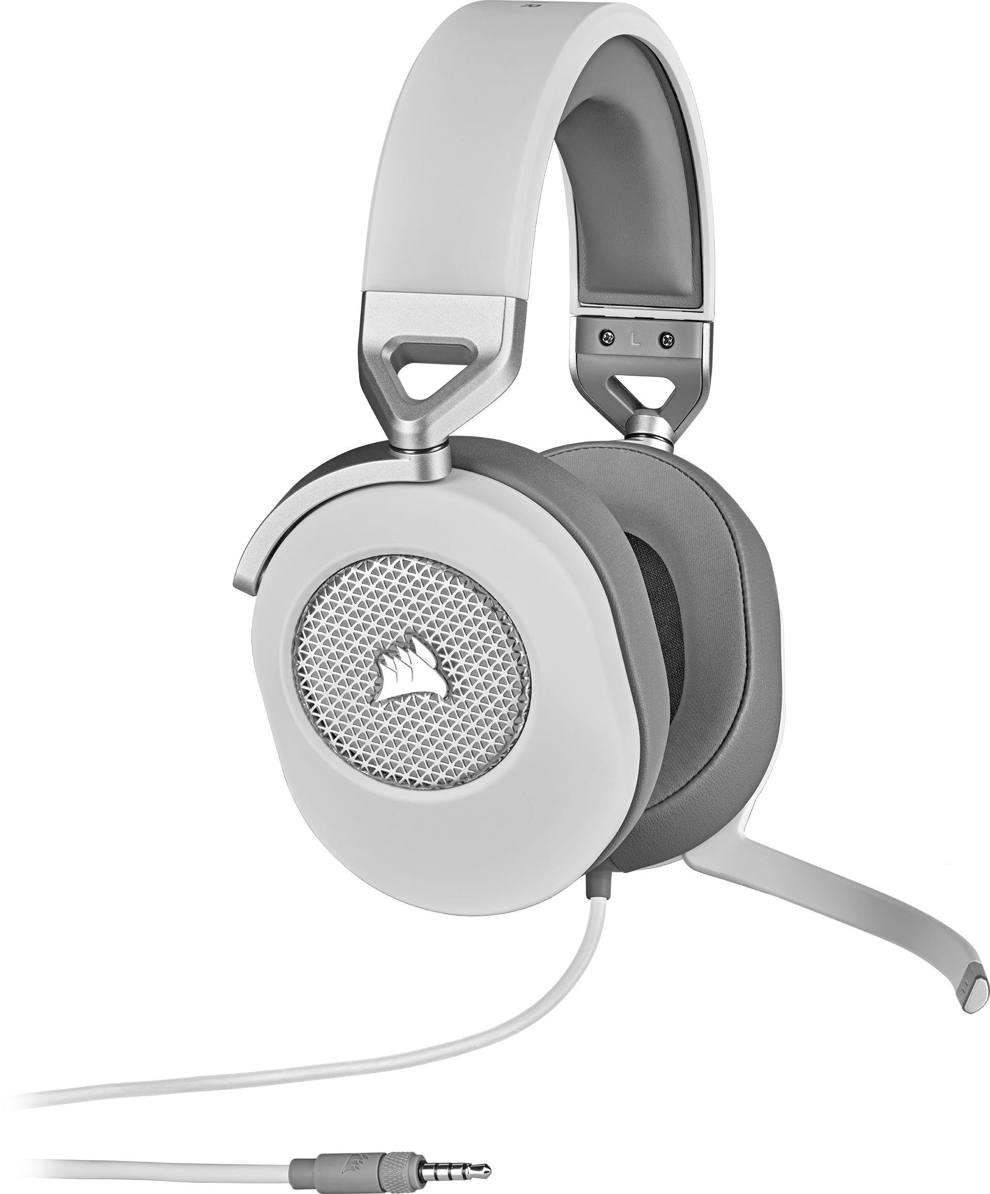 Corsair HS65 Gaming-Headset (SURROUND) weiß