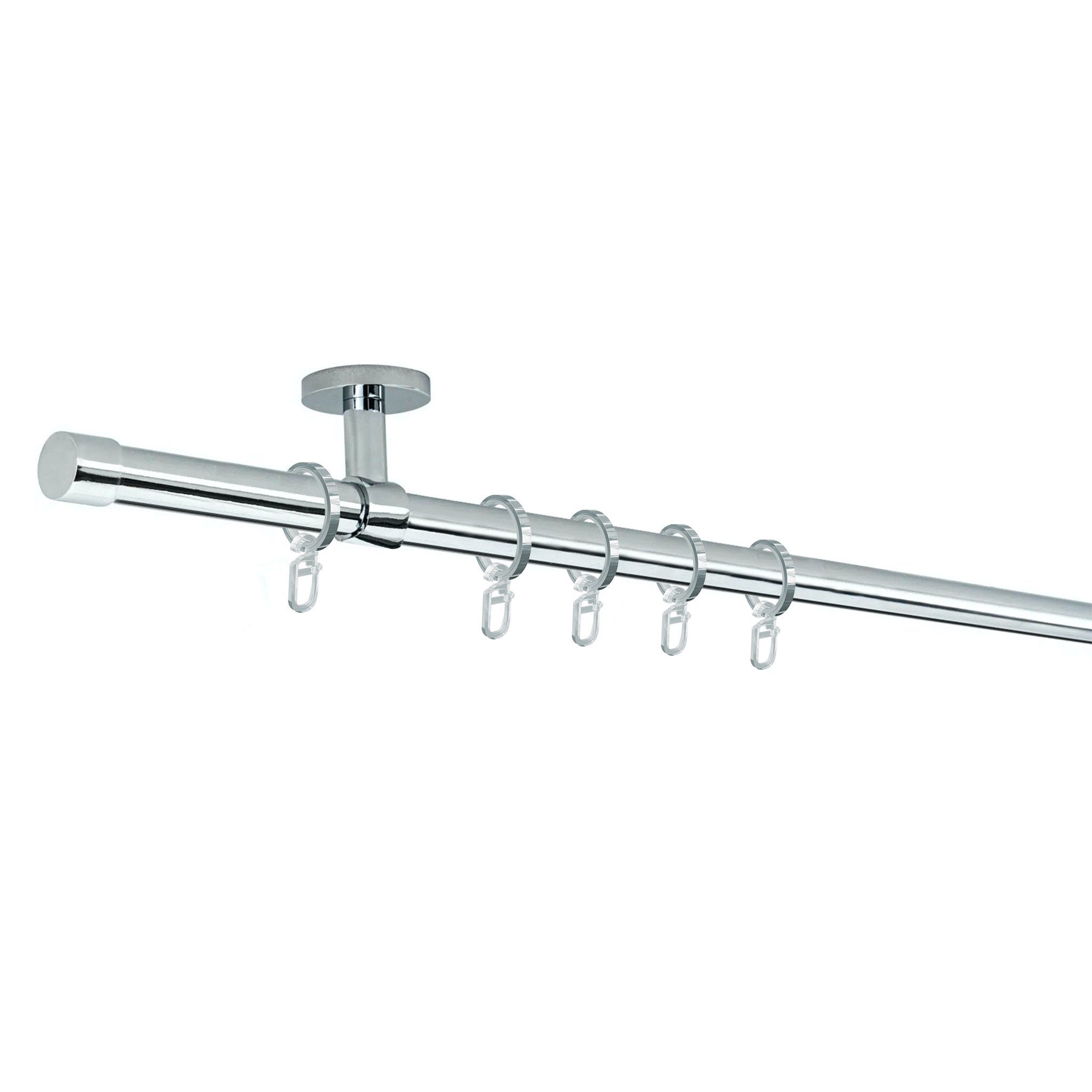 SN DECO GROUP Gardinenstange Stilgarnitur Brest, Wand&Decken, Ø 19 mm, 1-lä günstig online kaufen