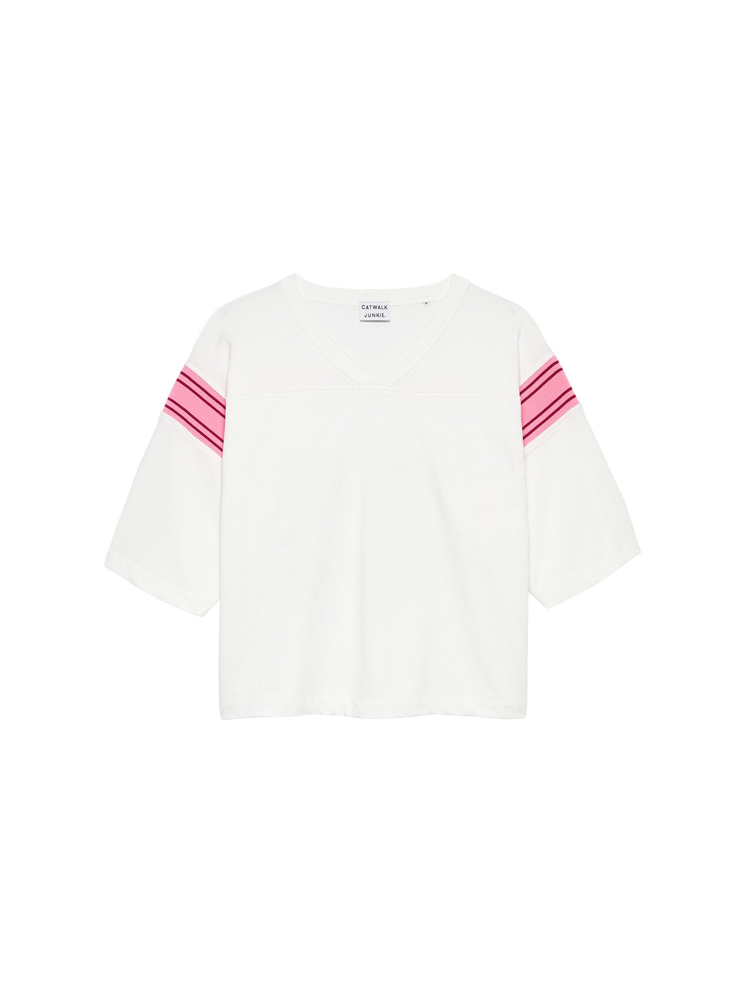 Catwalk Junkie Kurzarmshirt Football graphic Tshirt