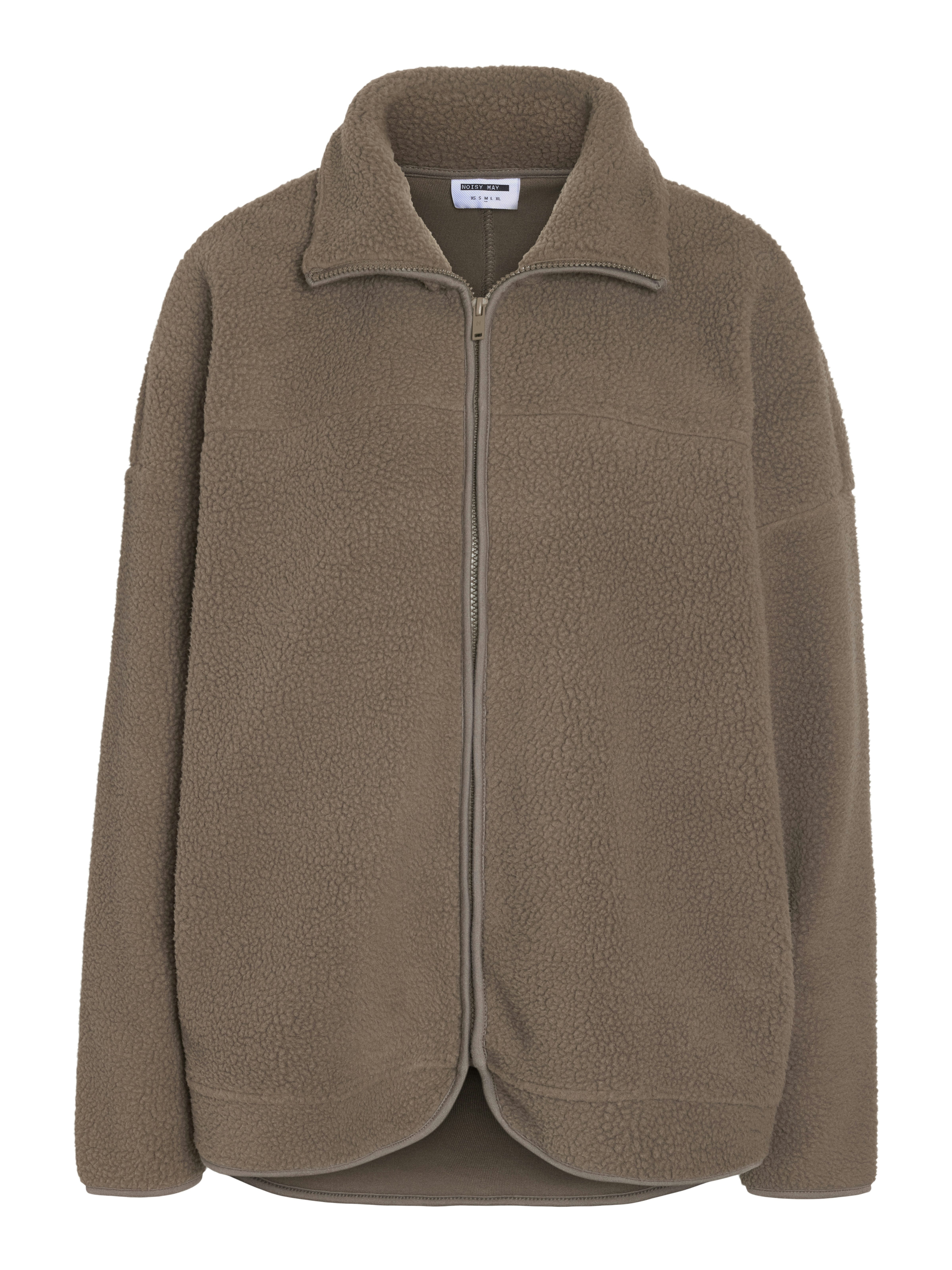 Fleecejacke NMCOZY L/S ZIP SWEATER JRS NOOS