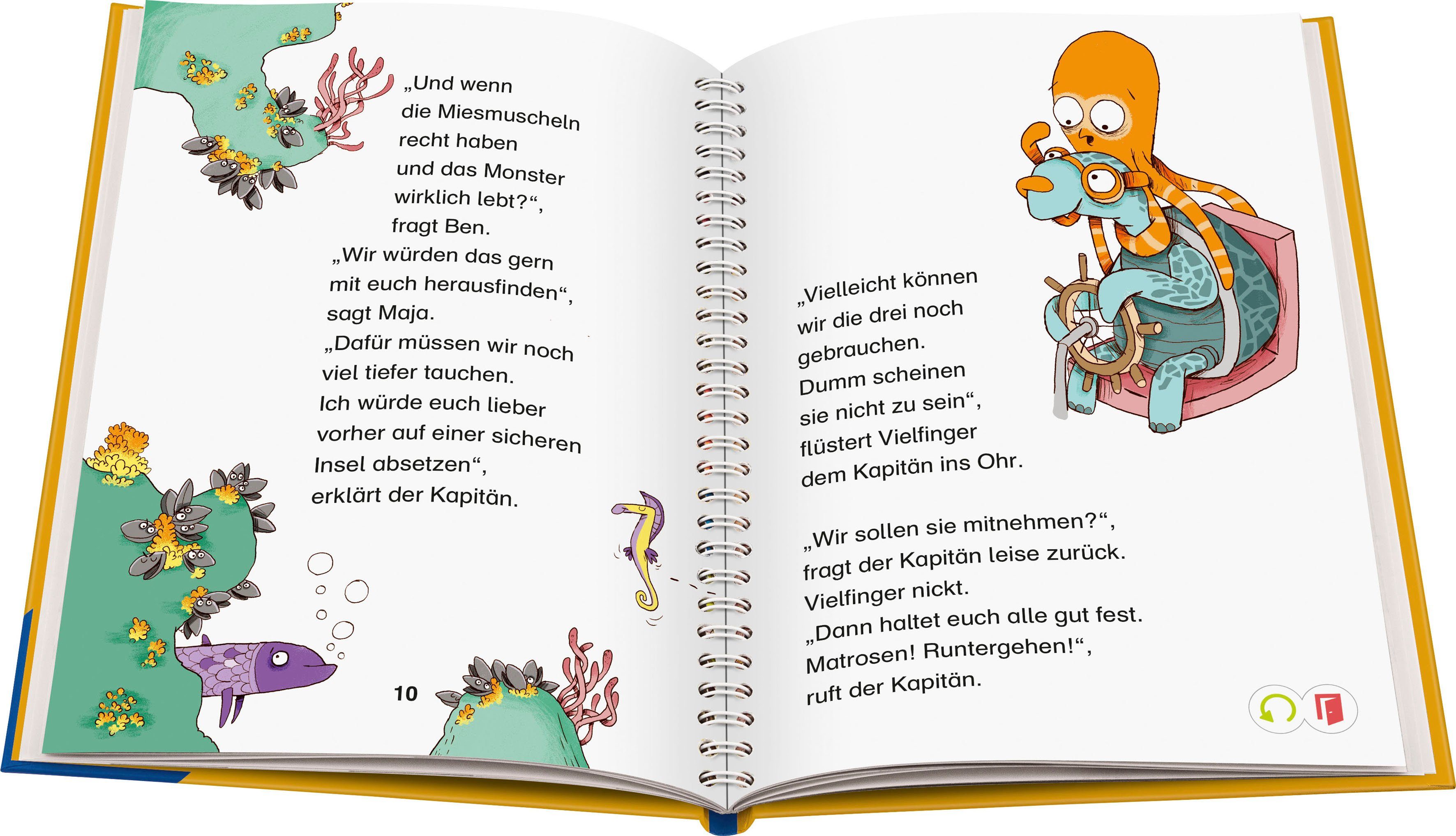 Ravensburger Kinderbuch tiptoi® Lese-Lausch-Abenteuer Tiefsee, Made in Europe