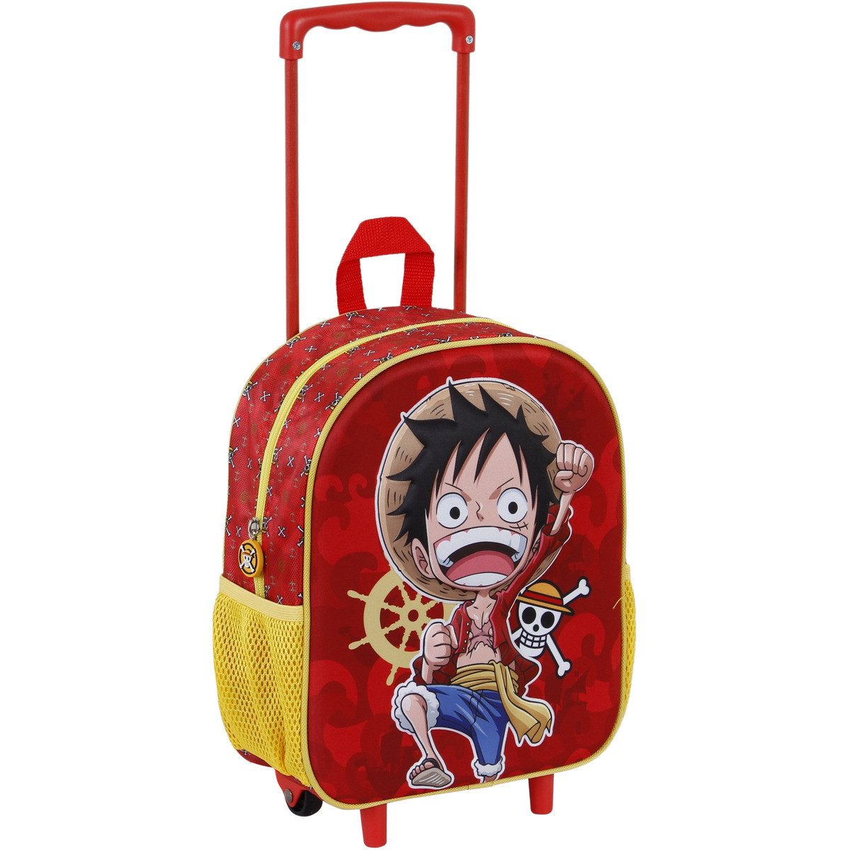 One Piece Kinderrucksack Luffy-Small 3D with Wheels Unisex Kinder