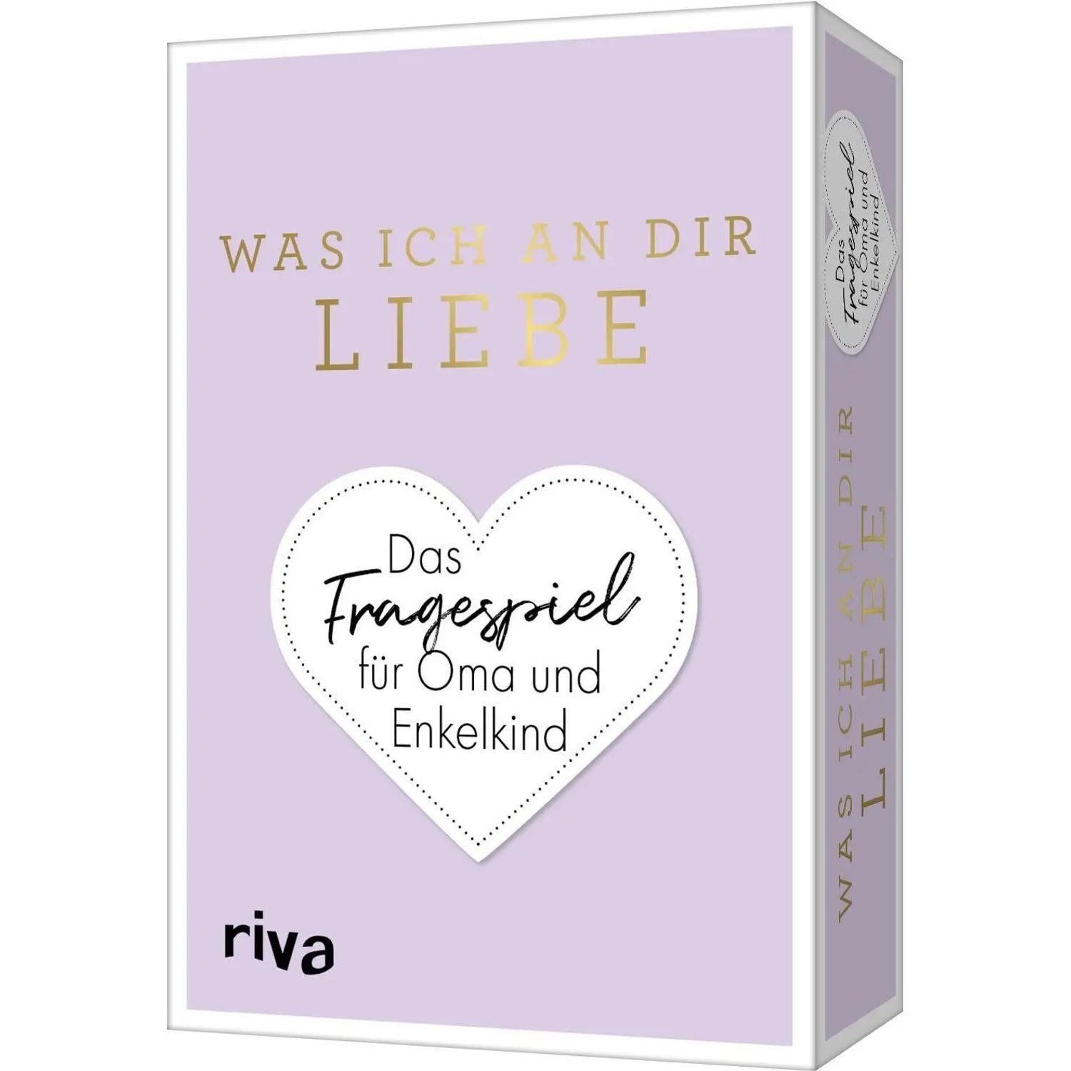 Riva Spiel Was ich an dir liebe - Das Fragespiel für Oma und Enkelkind