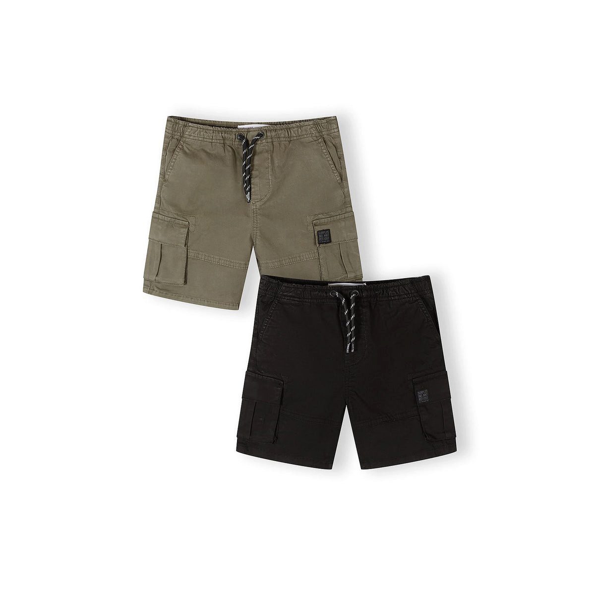 MINOTI Cargoshorts für Jungen (Packung, 2-tlg) mit Beintaschen