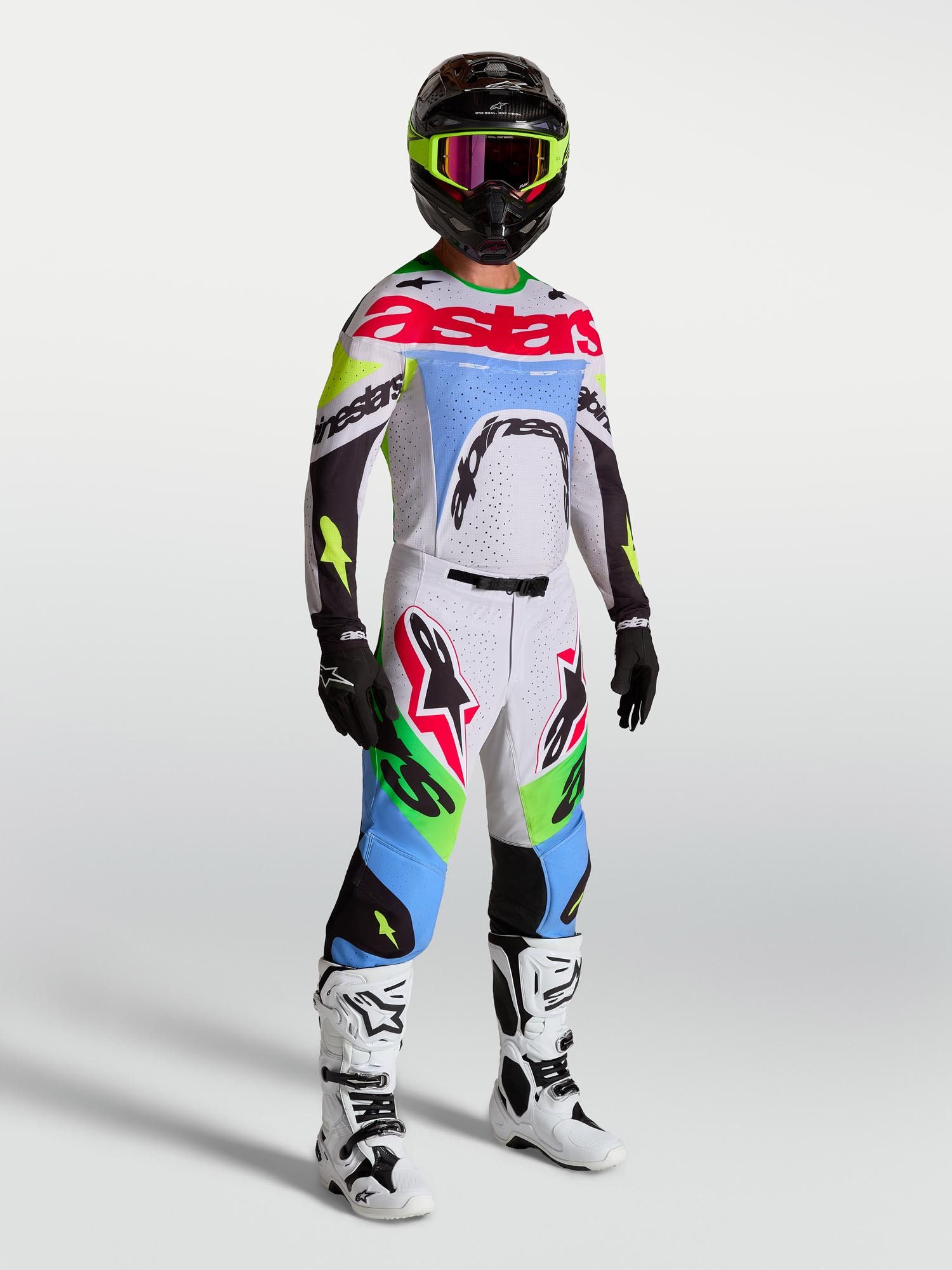 Alpinestars Motorradhose Supertech Dyna Motocross Hose Perforiert