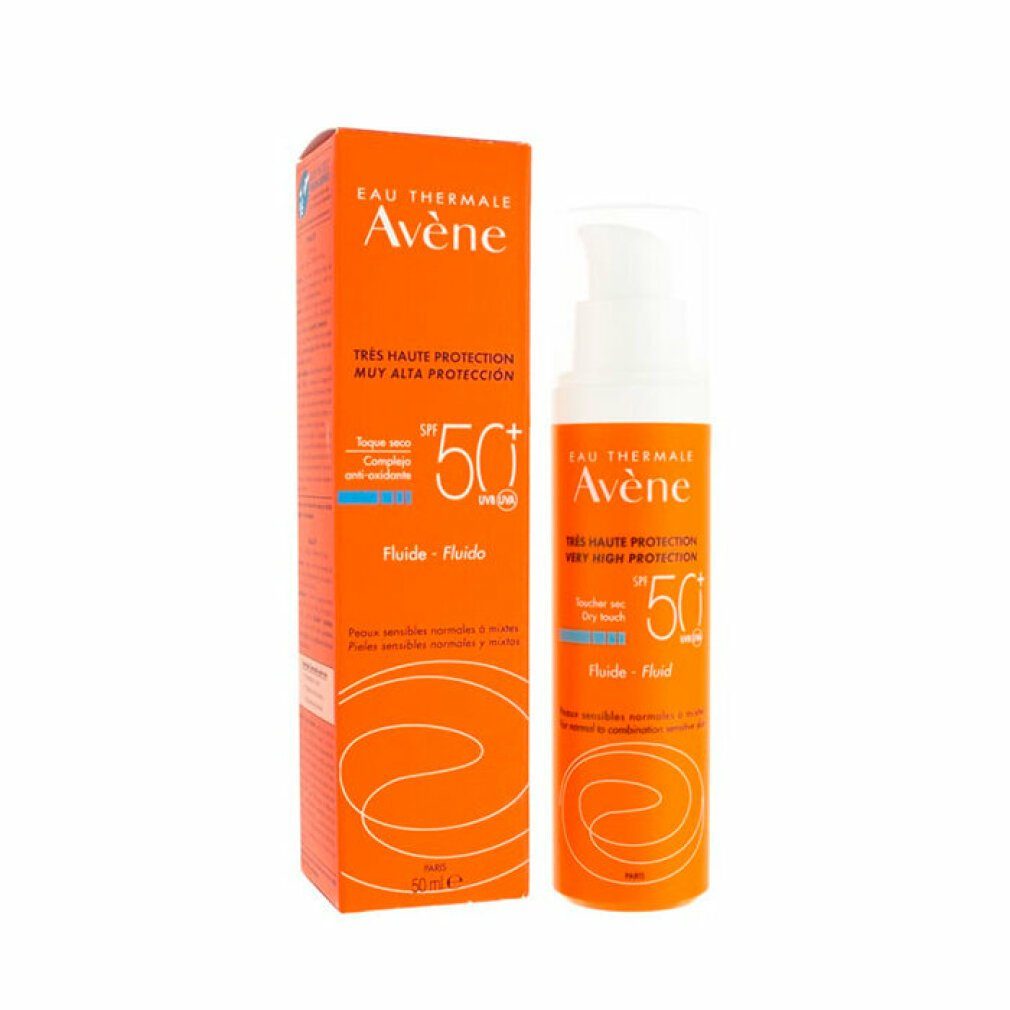 Avene Sonnenschutzcreme High Protection Unscented Fluid SPF50+