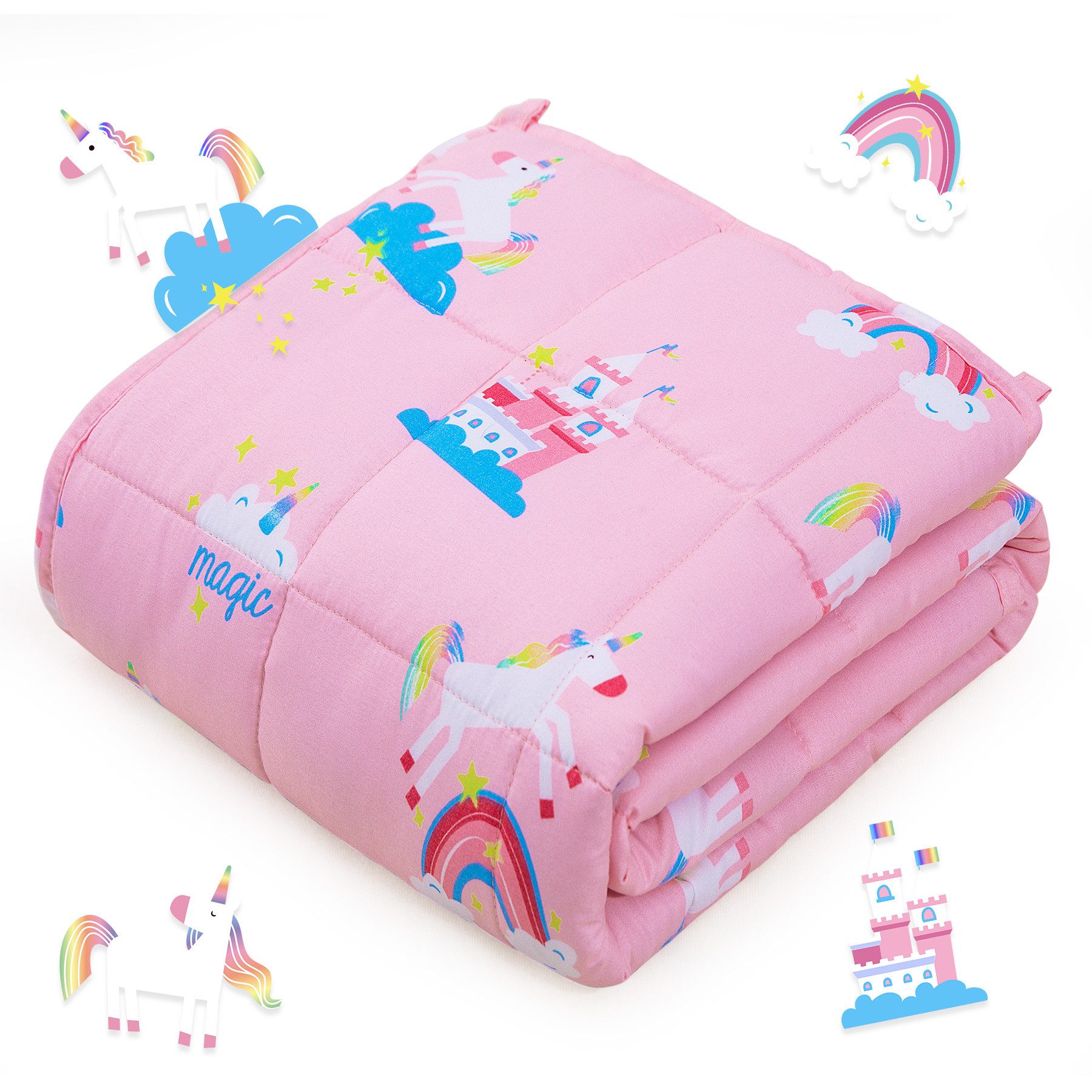 SiviO Gewichtsdecke Kinder Therapie-Bettdecke Weiche Kuschelige Bettdecke, günstig online kaufen