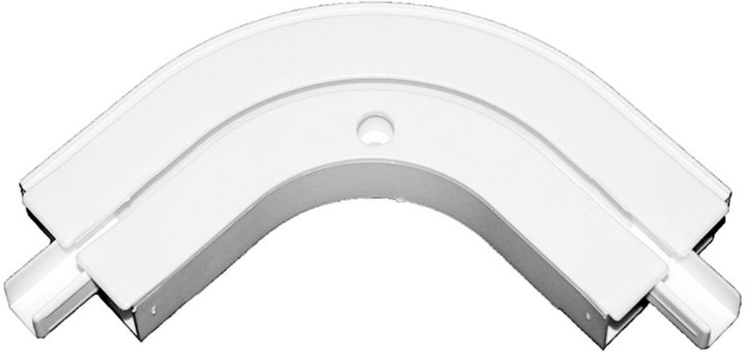 SN DECO GROUP Gardinenschiene Aussenbogen für Vorhangschiene SH, 1-läufig, Kunststoff
