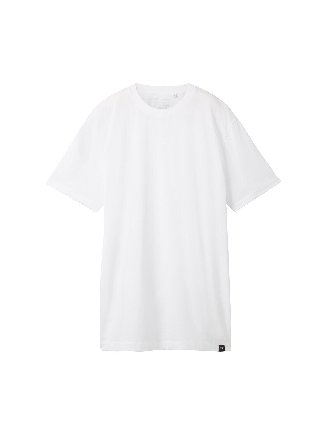 T-Shirt Basic Denim TOM T-Shirt White TAILOR
