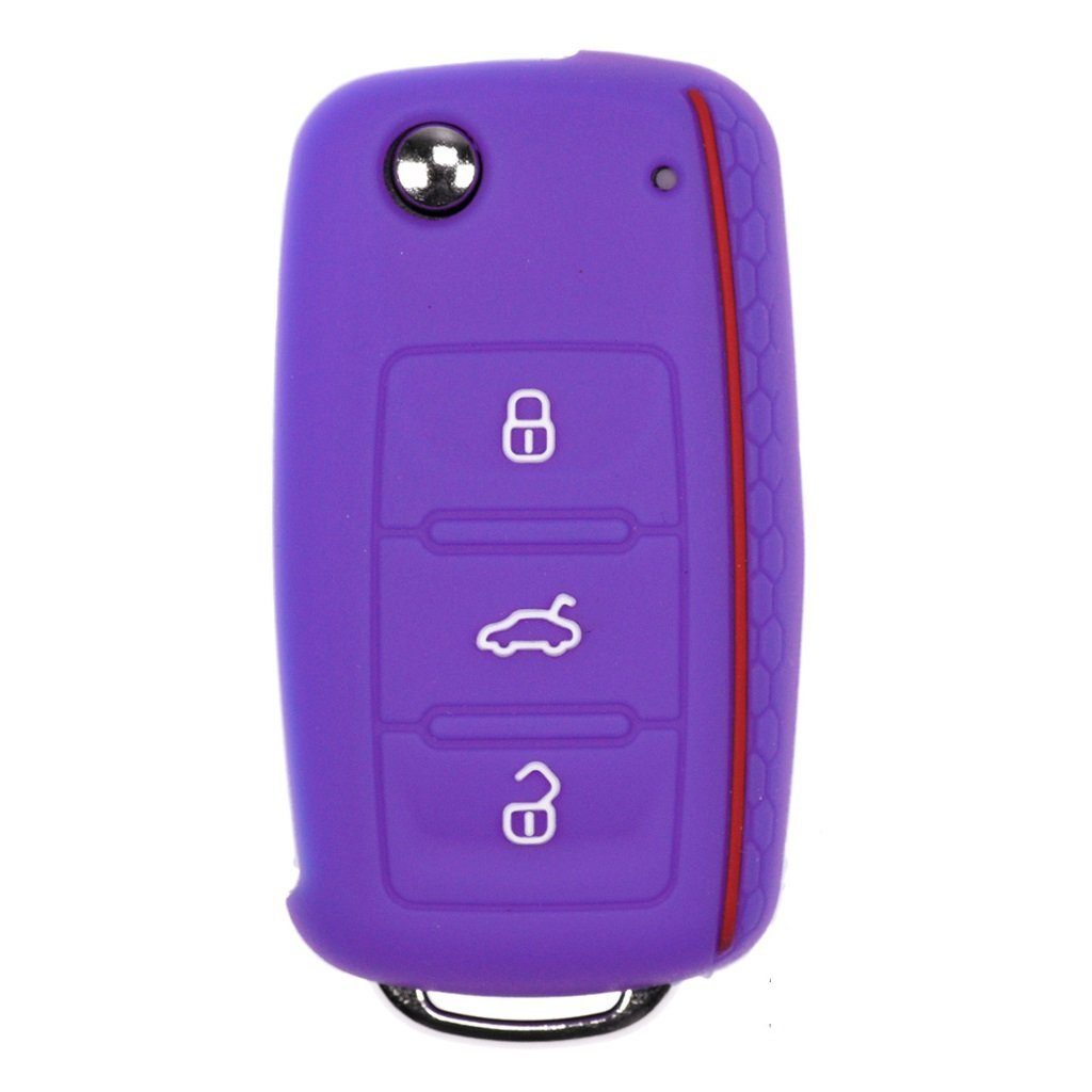 mt-key Schlüsseltasche Autoschlüssel Softcase Silikon Schutzhülle günstig online kaufen