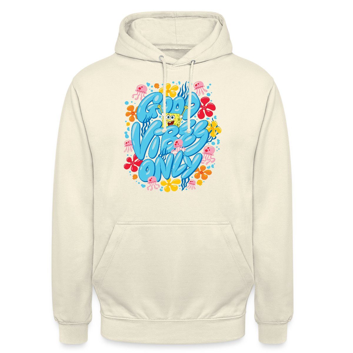 Hoodie Spongebob Schwammkopf Good Vibes Only Unisex Hoodie