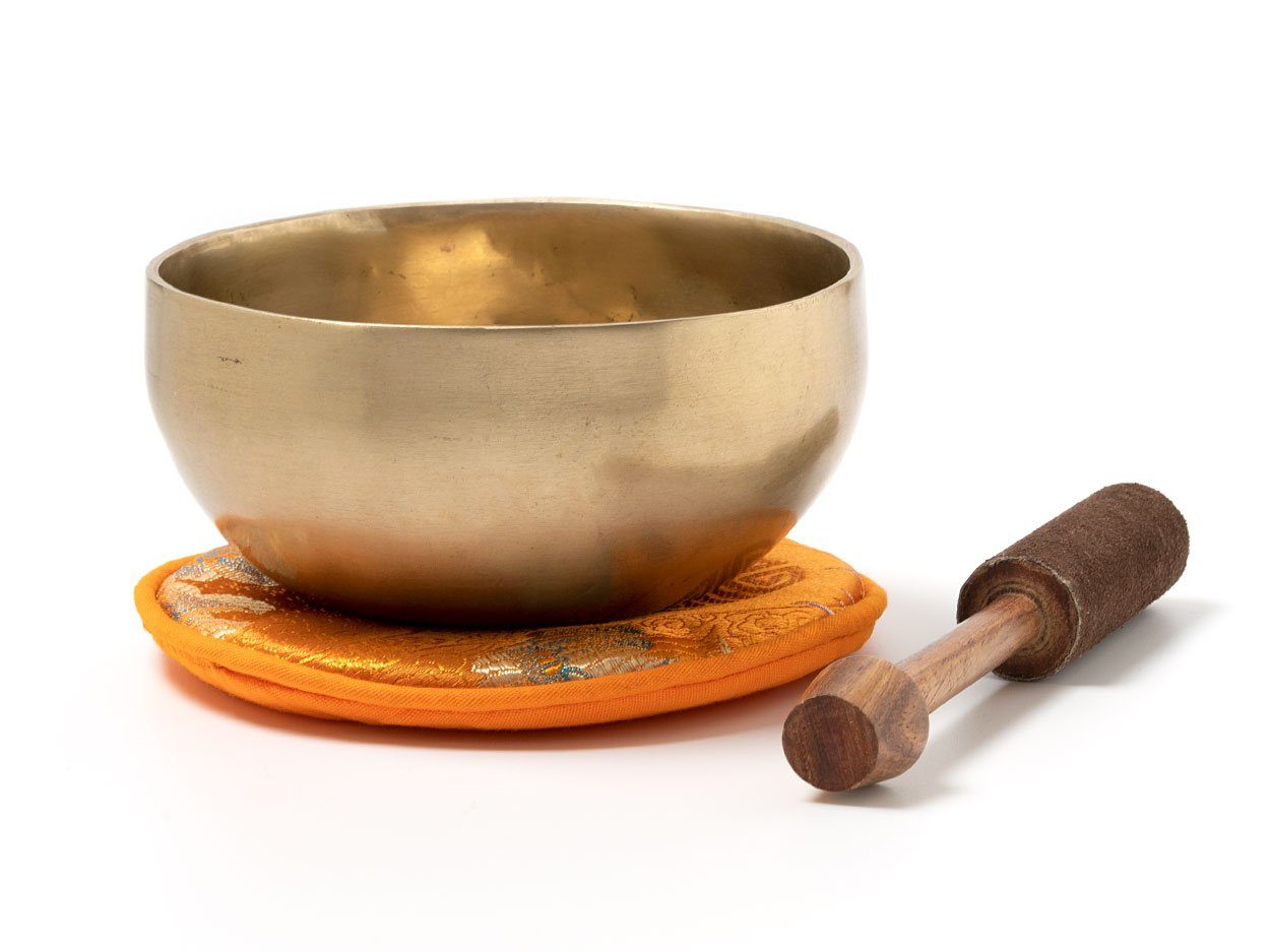 Klangschalen-Center Поющие чаши Traditionelle Meditations- Klangschale für Einsteiger & Profis