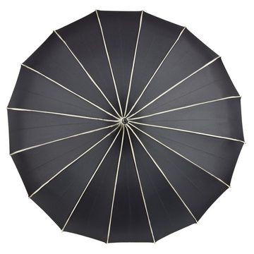 von Lilienfeld Langregenschirm Regenschirm Sonnenschirm Hochzeit Pagode Brautschirm Justine, Logodruck auf Schließe