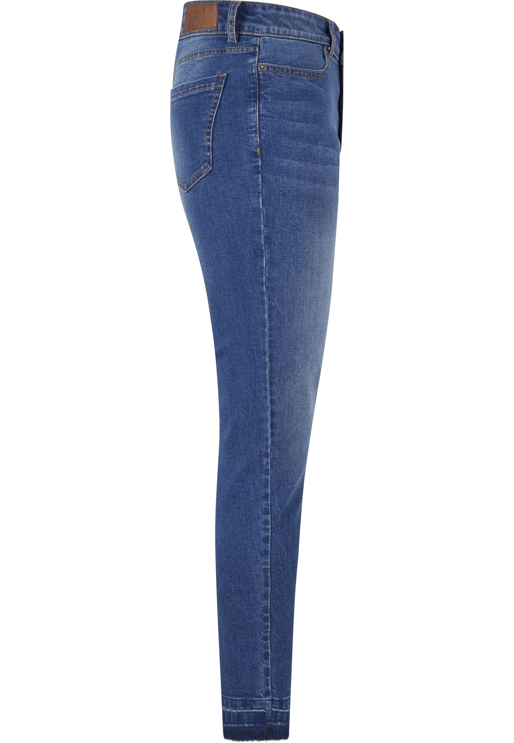 URBAN CLASSICS Bequeme Jeans Urban Classics Damen Skinny Fit Jeans