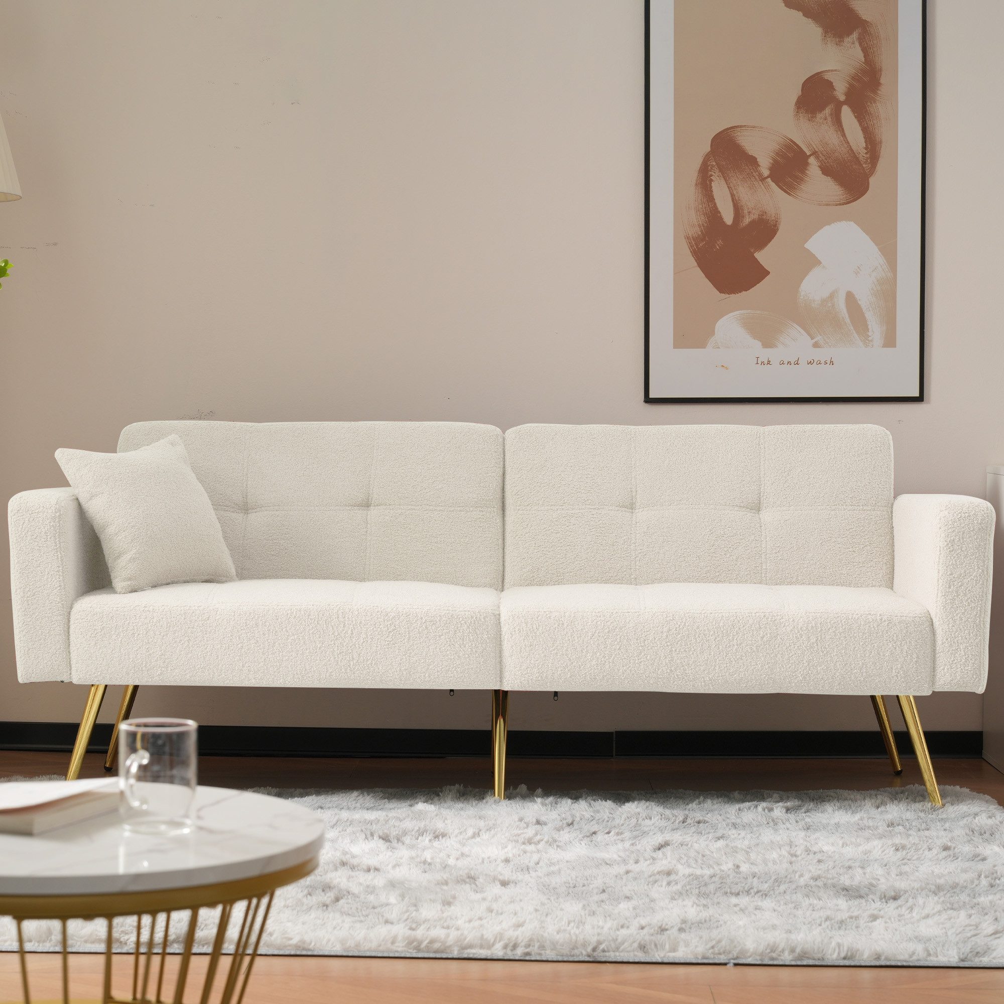 Odikalo 2-Sitzer Schlafsofa verstellbarem Winkel mit günstig online kaufen