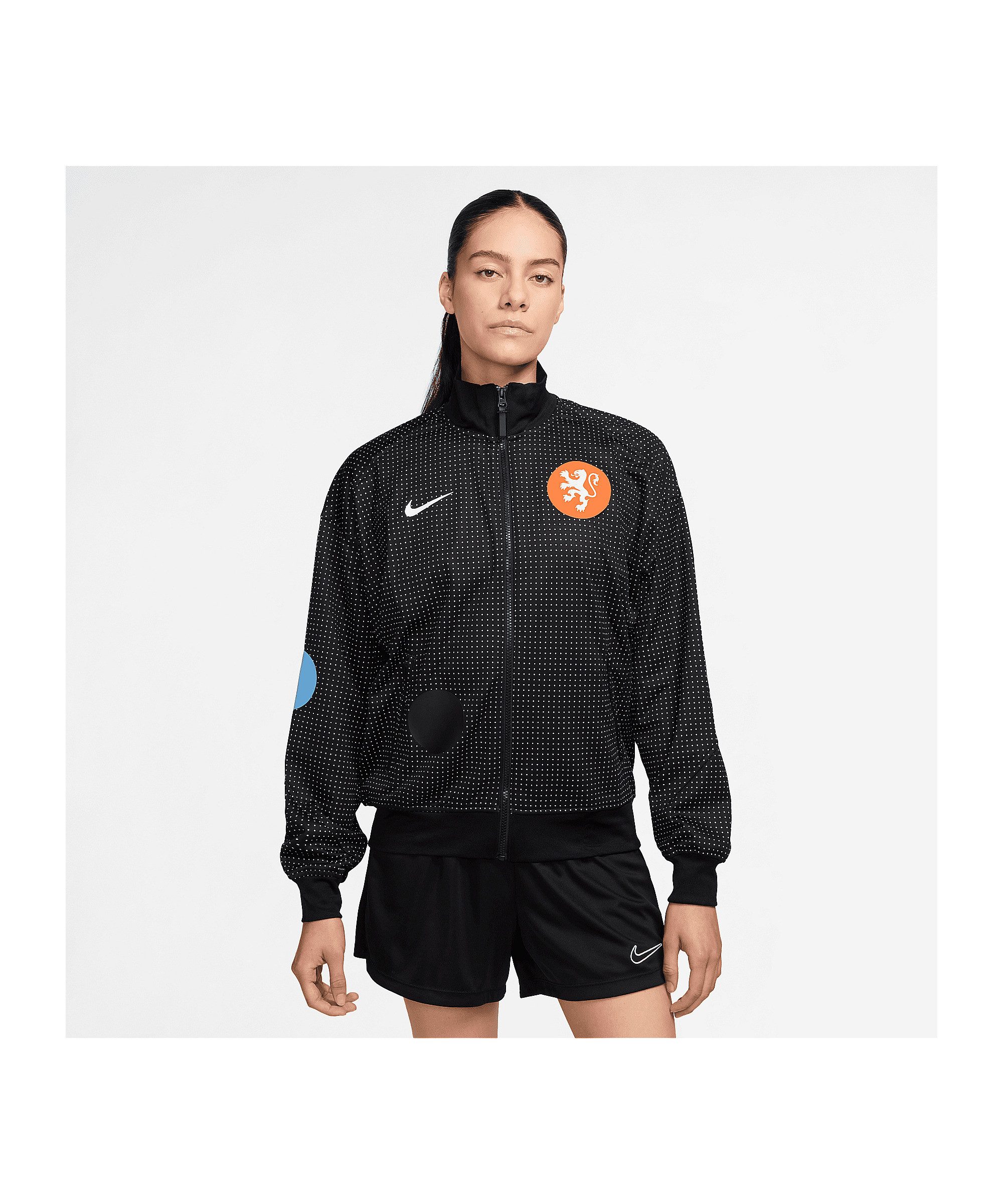 Nike Sweatjacke Nike Performance Niederlande Anthem Jacke Damen Polyester