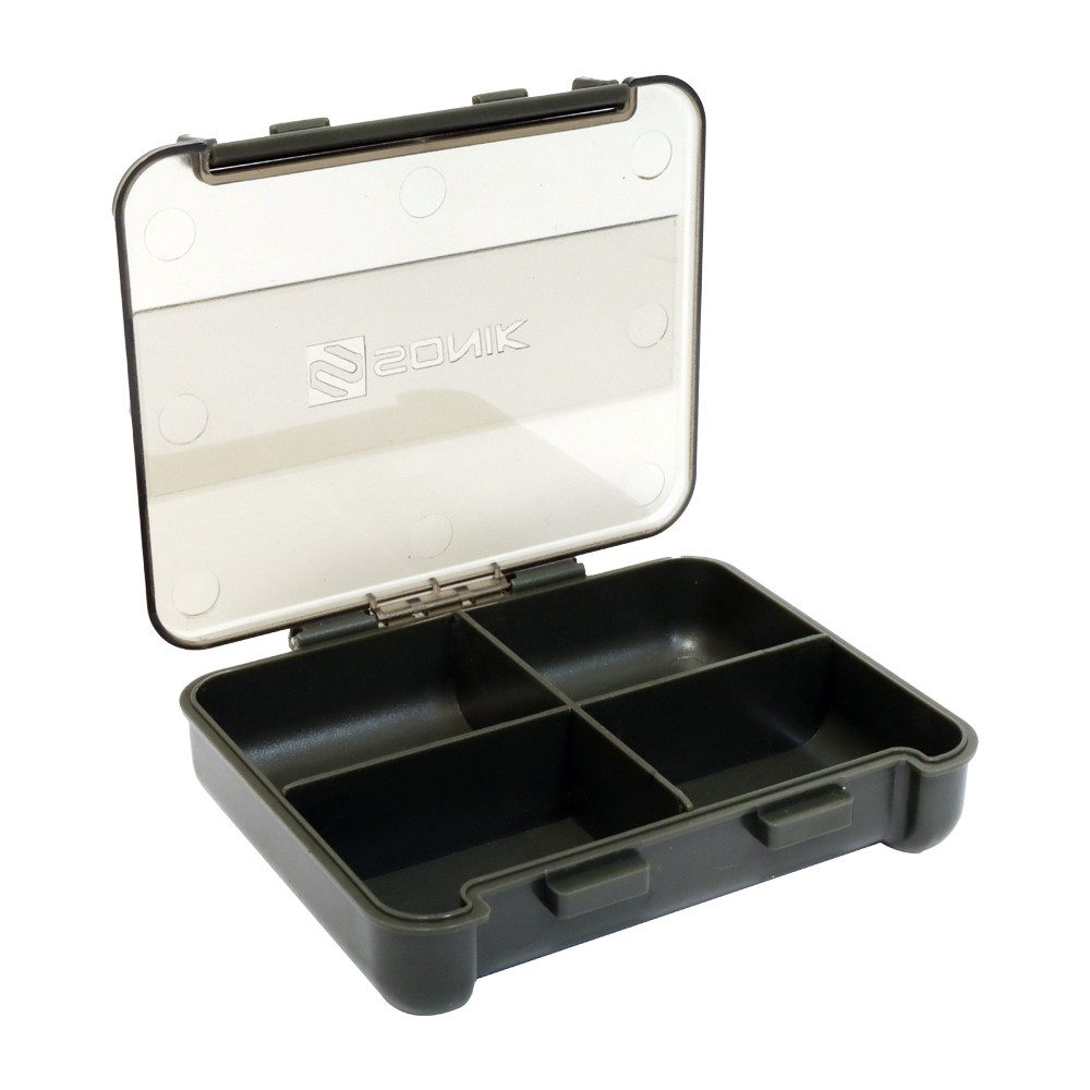 Angelkoffer Sonik Lokbox Internal 4 Compartment Box 102x86x25mm - Zubehörbox