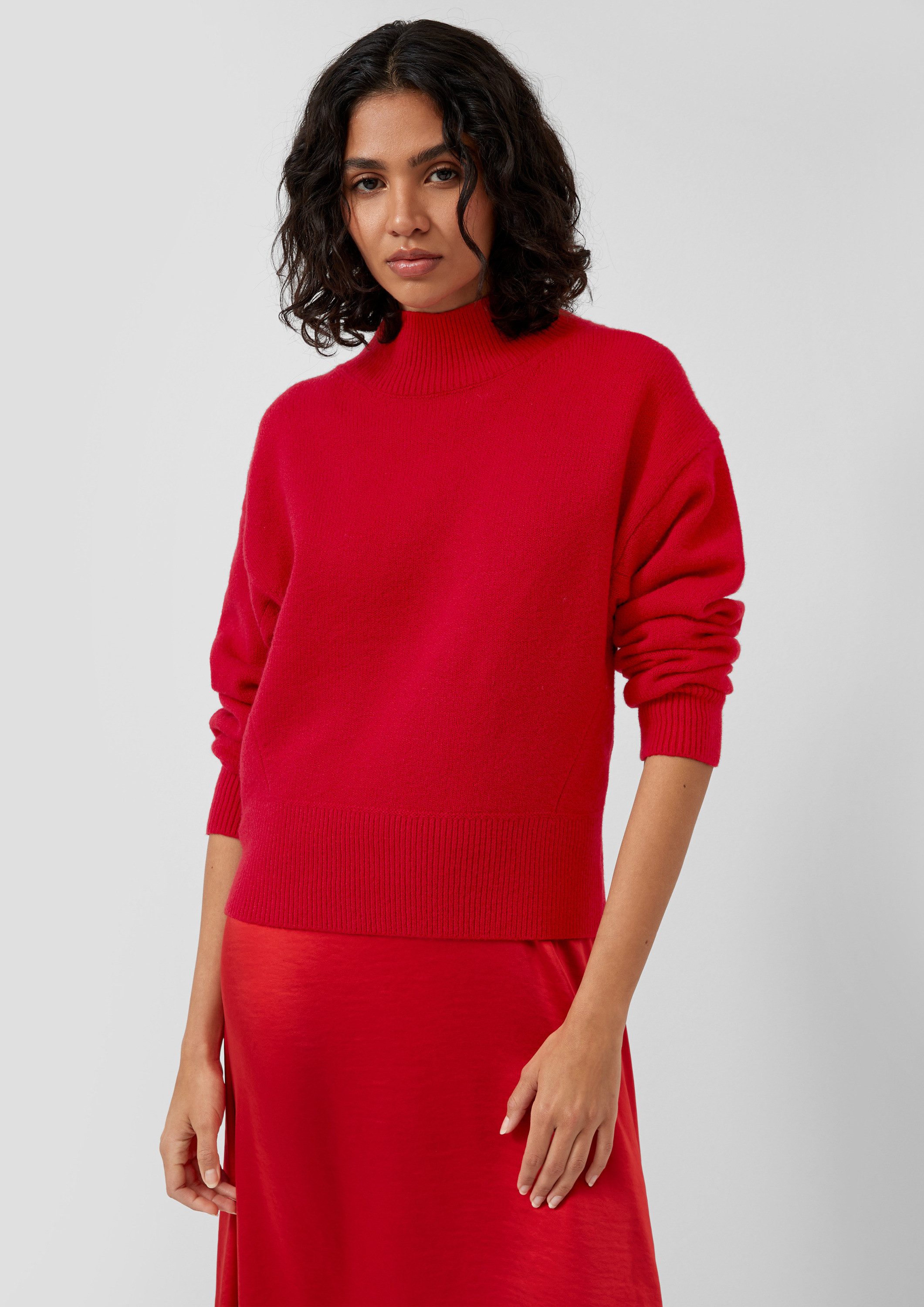 s.Oliver Longpullover Strickpullover Weicher Pullover mit günstig online kaufen