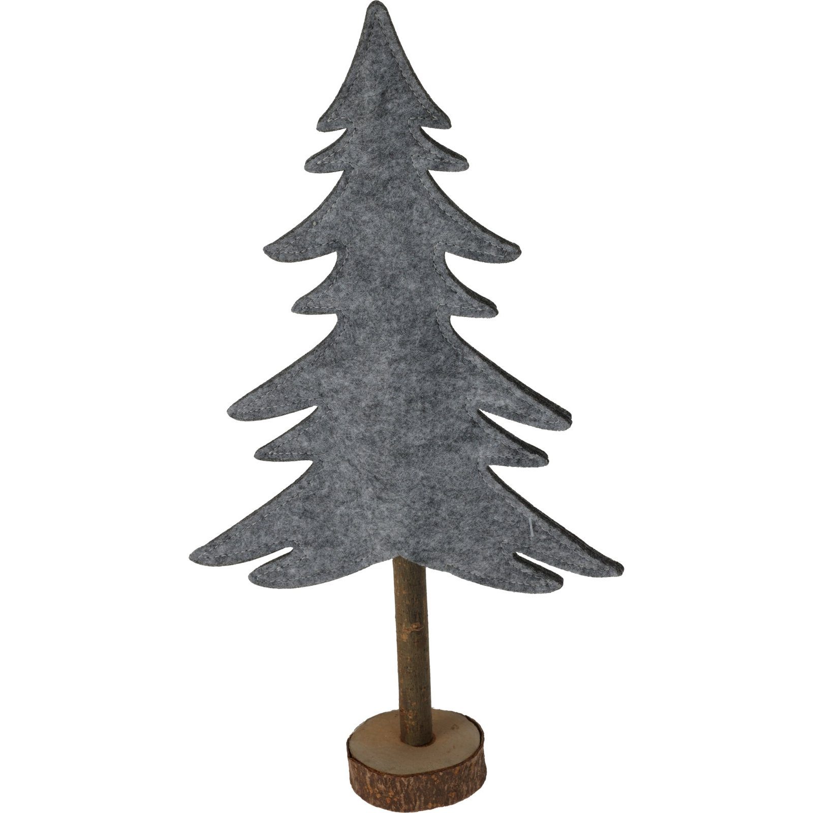 HTI-Living Weihnachtsfigur Filzbaum auf Stamm (Stück, 1 St), Dekobaum Weihnachtsbaum