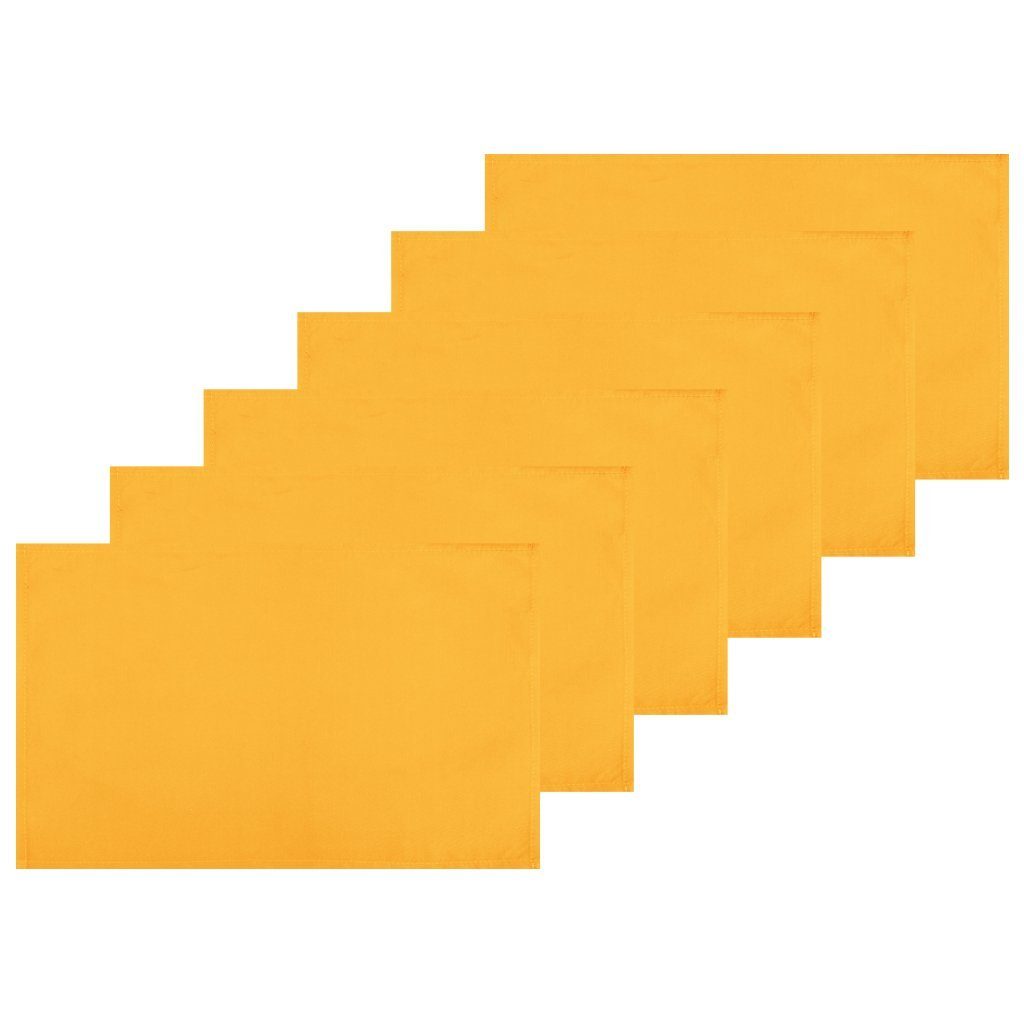 Bestlivings Platzset Ellen, (6-St), Essunterlage Platzdecke Tischschutz Dekoration Tischmatte