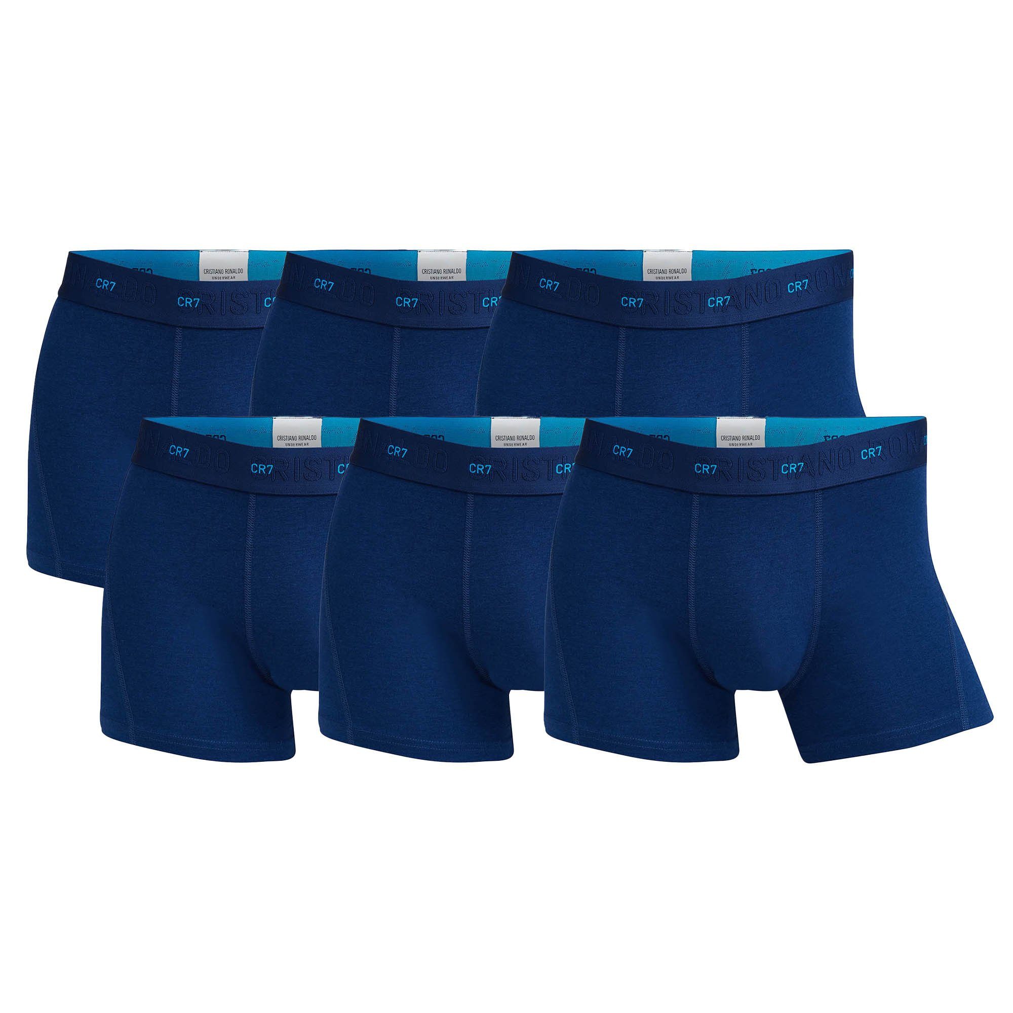 CR7 Boxer Herren Boxershort 6er Pack Viskose (Packung, 6er Pack)