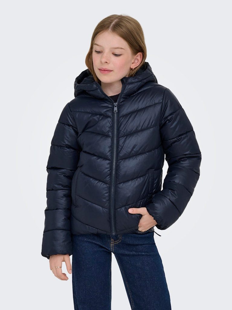 KIDS ONLY Steppjacke KOGKAJSA LIGHT QUILT HOOD JKT OTW NOOS in Unifarbe