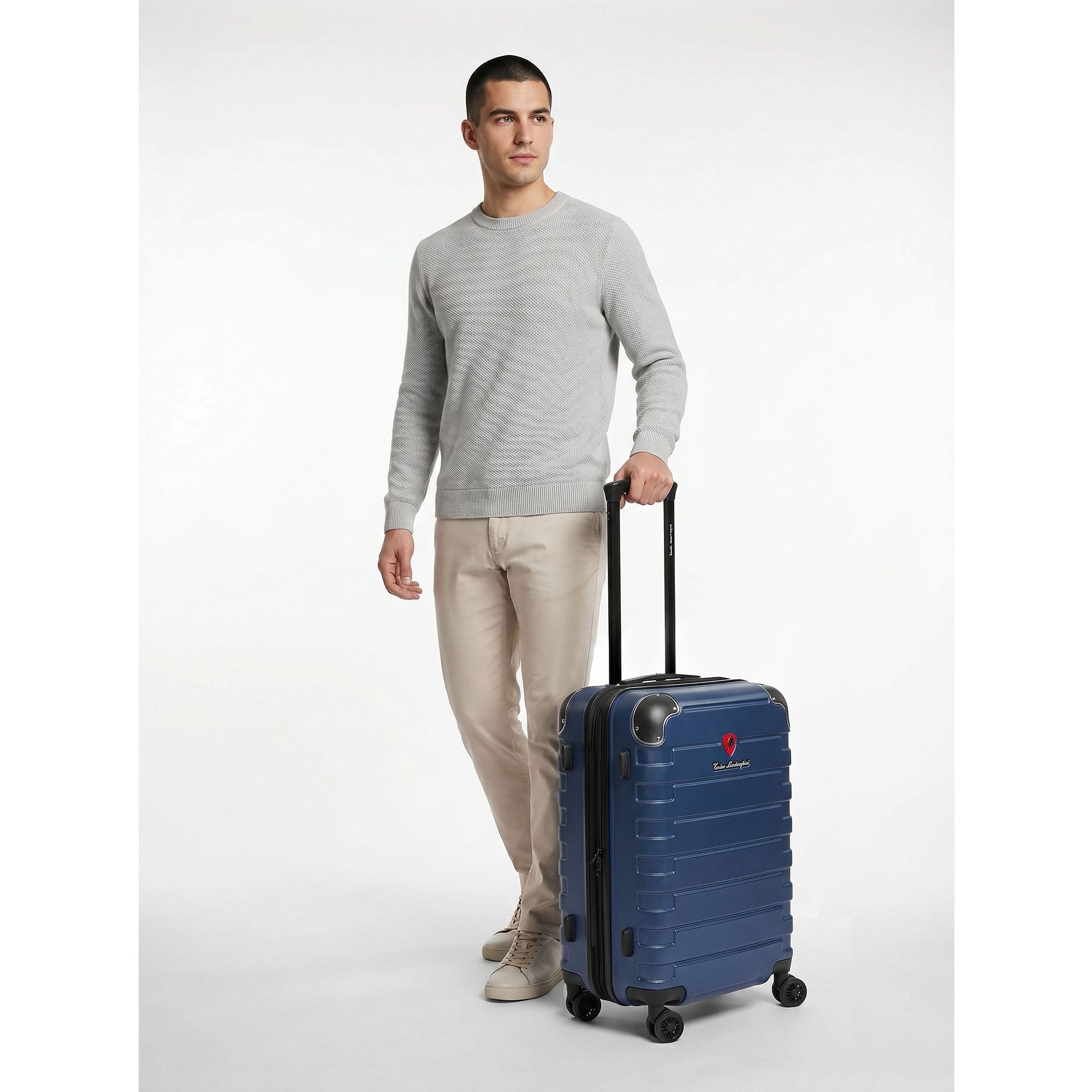 Tonino Lamborghini Handgepäck-Trolley Milano, 4 Rollen, ABS