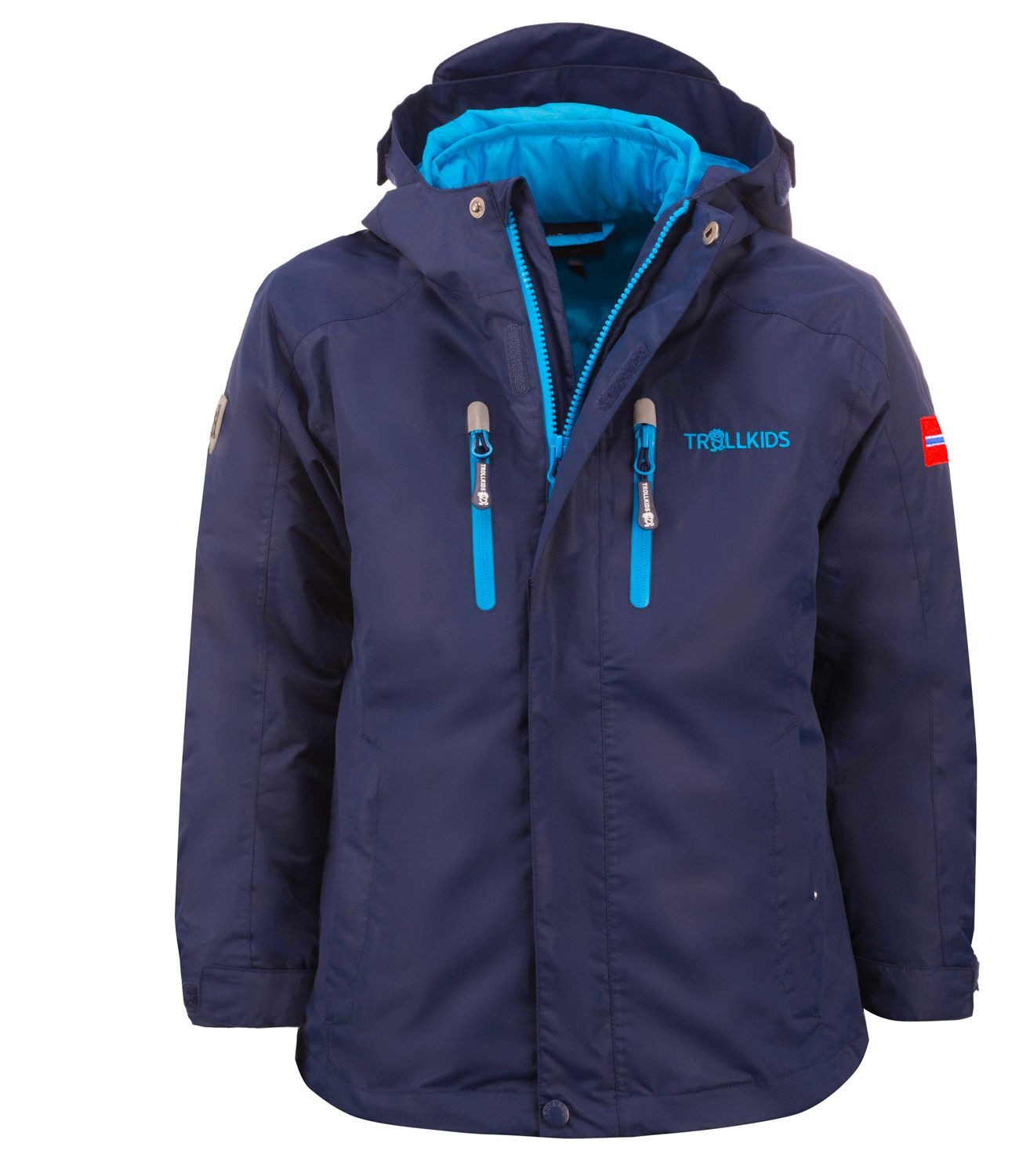 TROLLKIDS 3-in-1-Funktionsjacke Hammerfest XT Wasserdicht