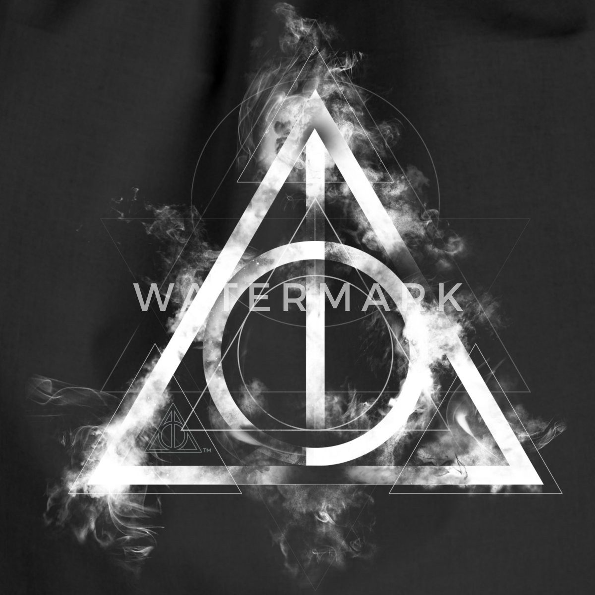 Spreadshirt Turnbeutel Harry Potter Teil 7 Symbol Turnbeutel (1-tlg)