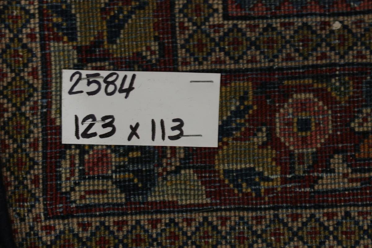 Orientteppich Sarough 114x124 Orientteppich Trading, mm Handgeknüpfter Perserteppich, 12 Nain rechteckig, Höhe: 