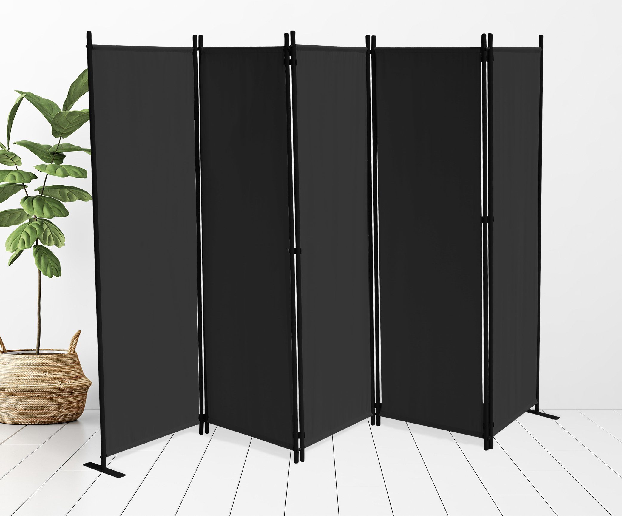 Grasekamp Balkonsichtschutz Paravent 5tlg. günstig online kaufen