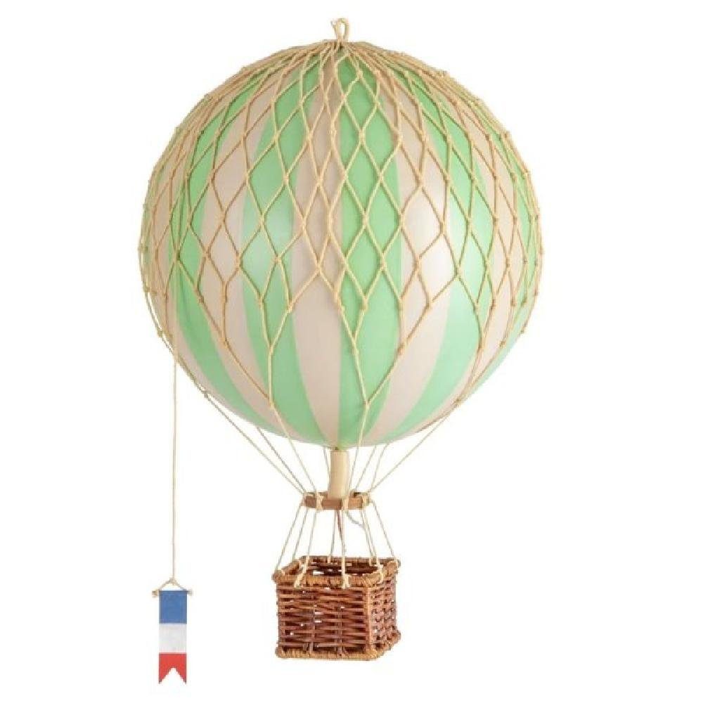AUTHENTIC Travels Ballon Grün Dekofigur MODELS Light (18cm)