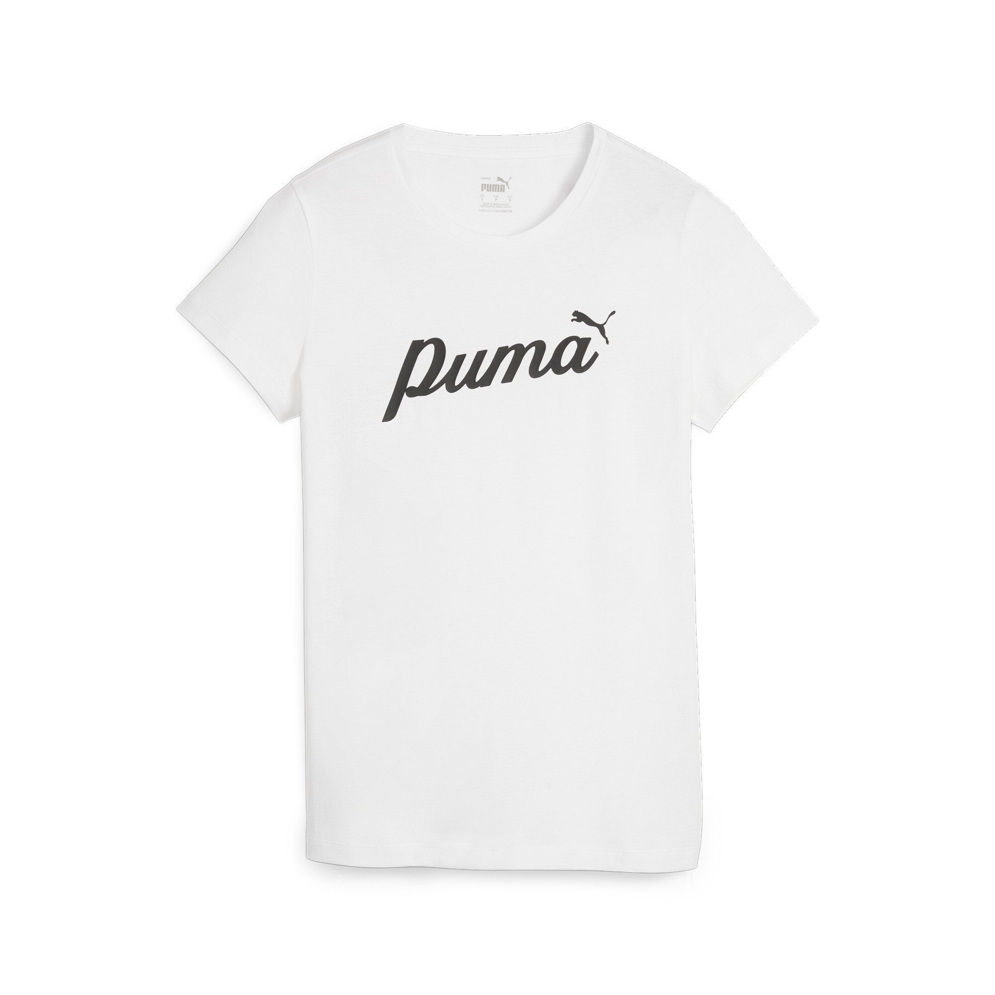 PUMA T-Shirt ESS+ Script T-Shirt Damen
