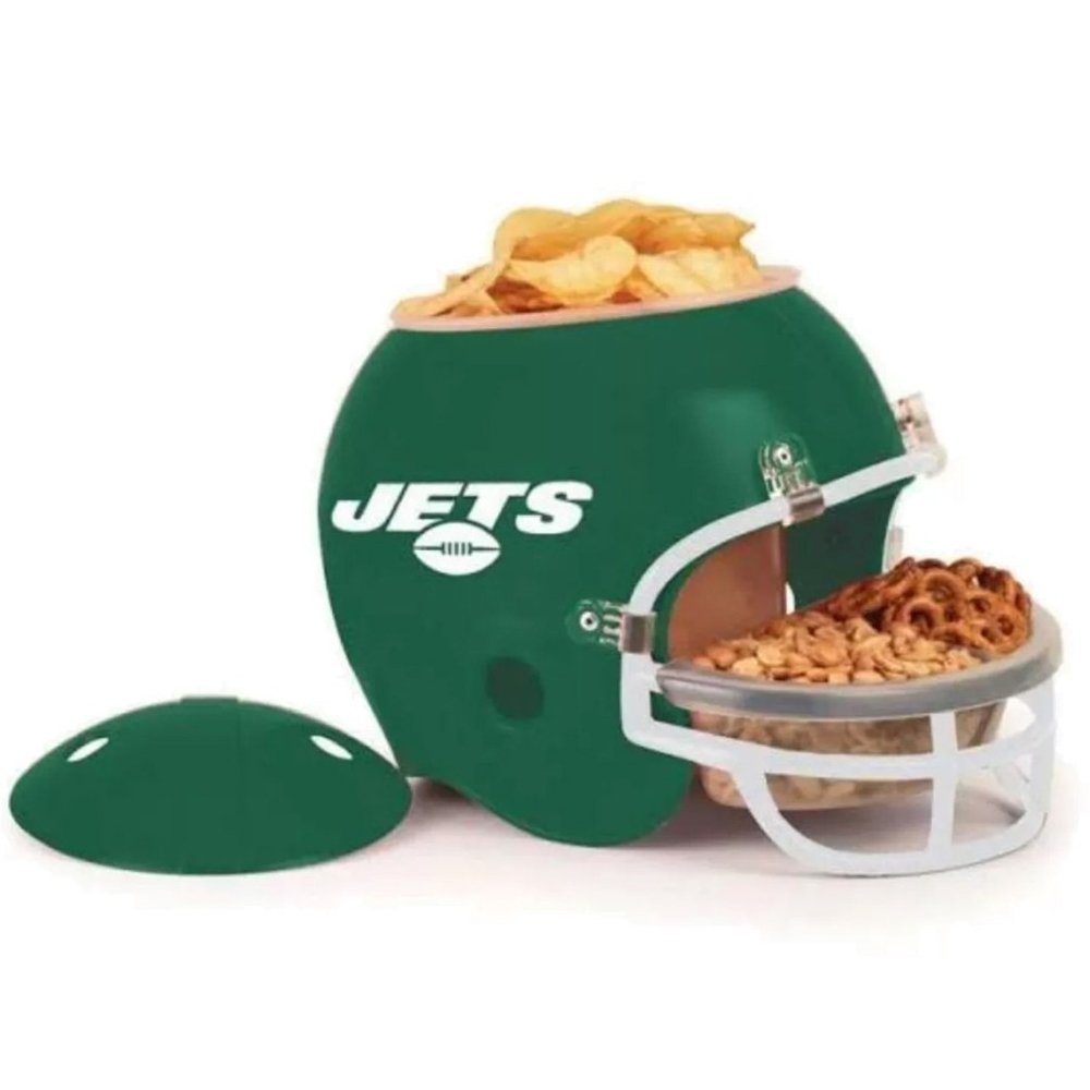 New York Jets Snackschale Snack Helm, Kunststoff, original Größe | Snackschalen