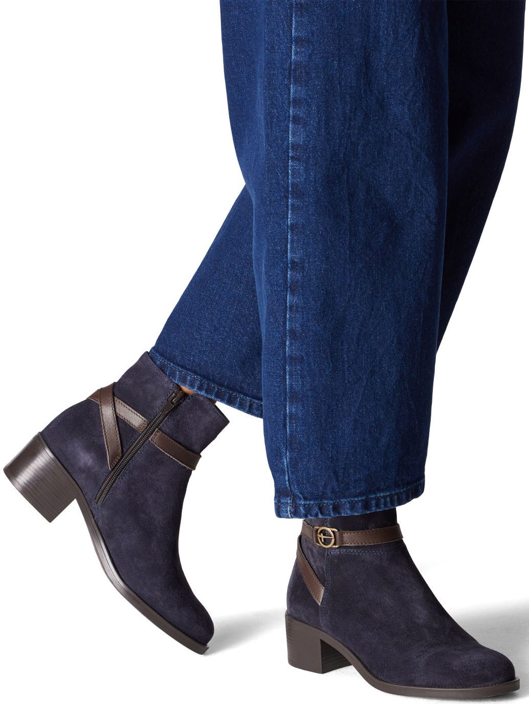 Tamaris Stiefelette, Blockabsatz, Businessschuh, Ankleboots mit günstig online kaufen