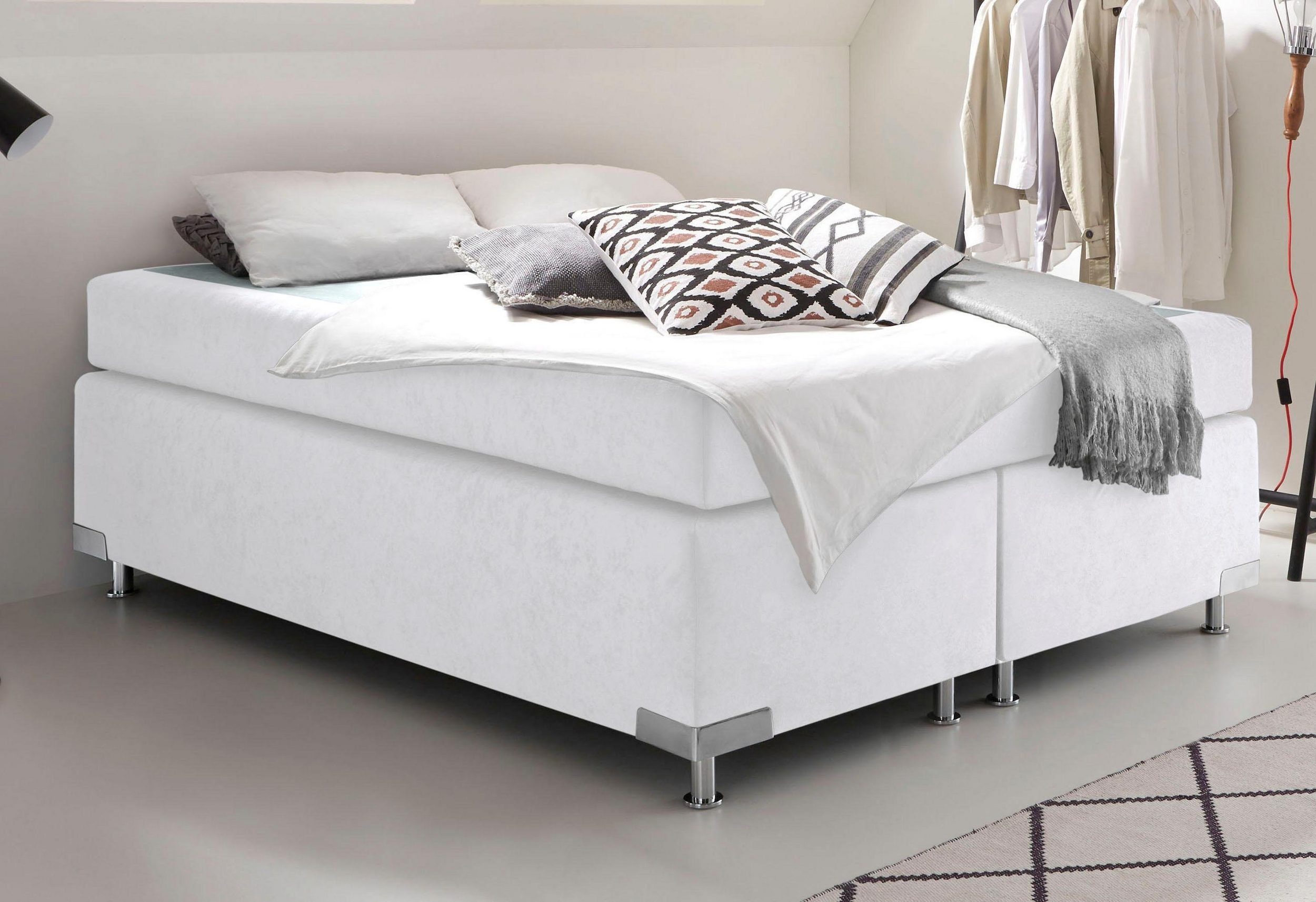 Westfalia Schlafkomfort Boxspringbett Holland, ohne Kopfteil, günstig online kaufen