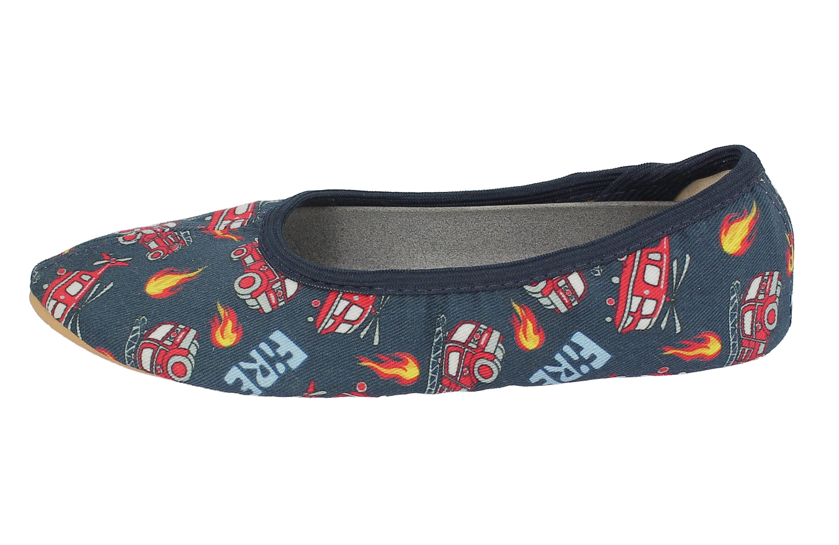 Beck Schläppchen Alarm Gymnastikschuh rutschhemmende Laufsohle