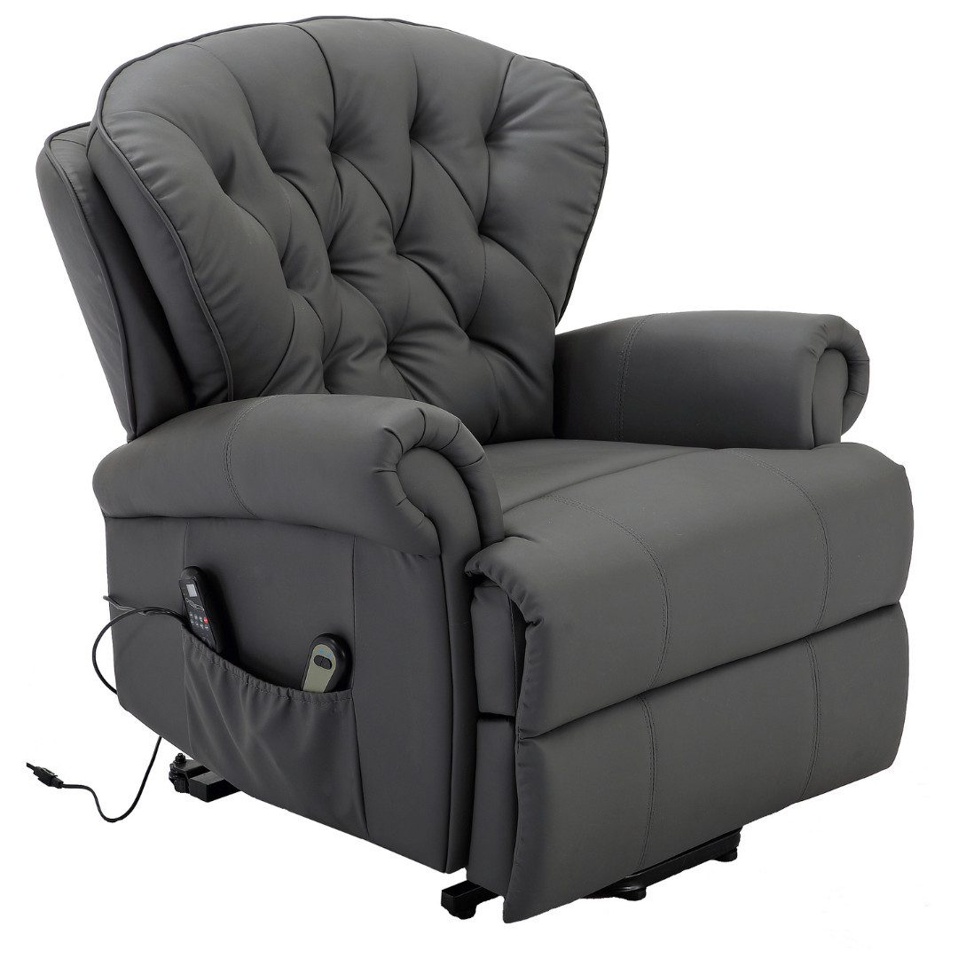 abc HOME Sessel PU, Massage, Aufstehfunktion, günstig online kaufen