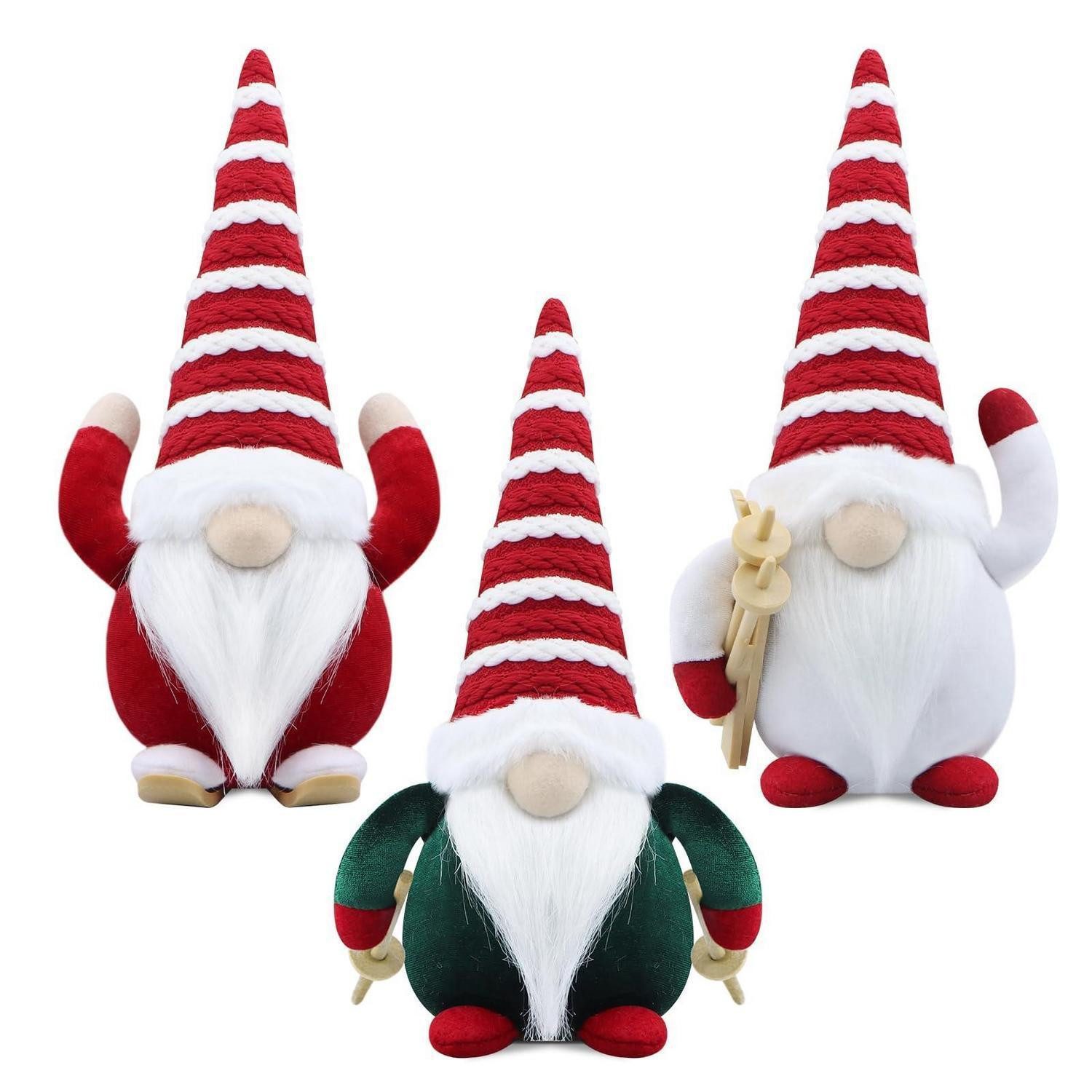 LuxusKollektion Wichtel Wichtel Figuren 3er Set Weihnachten Dekoration (1 St)