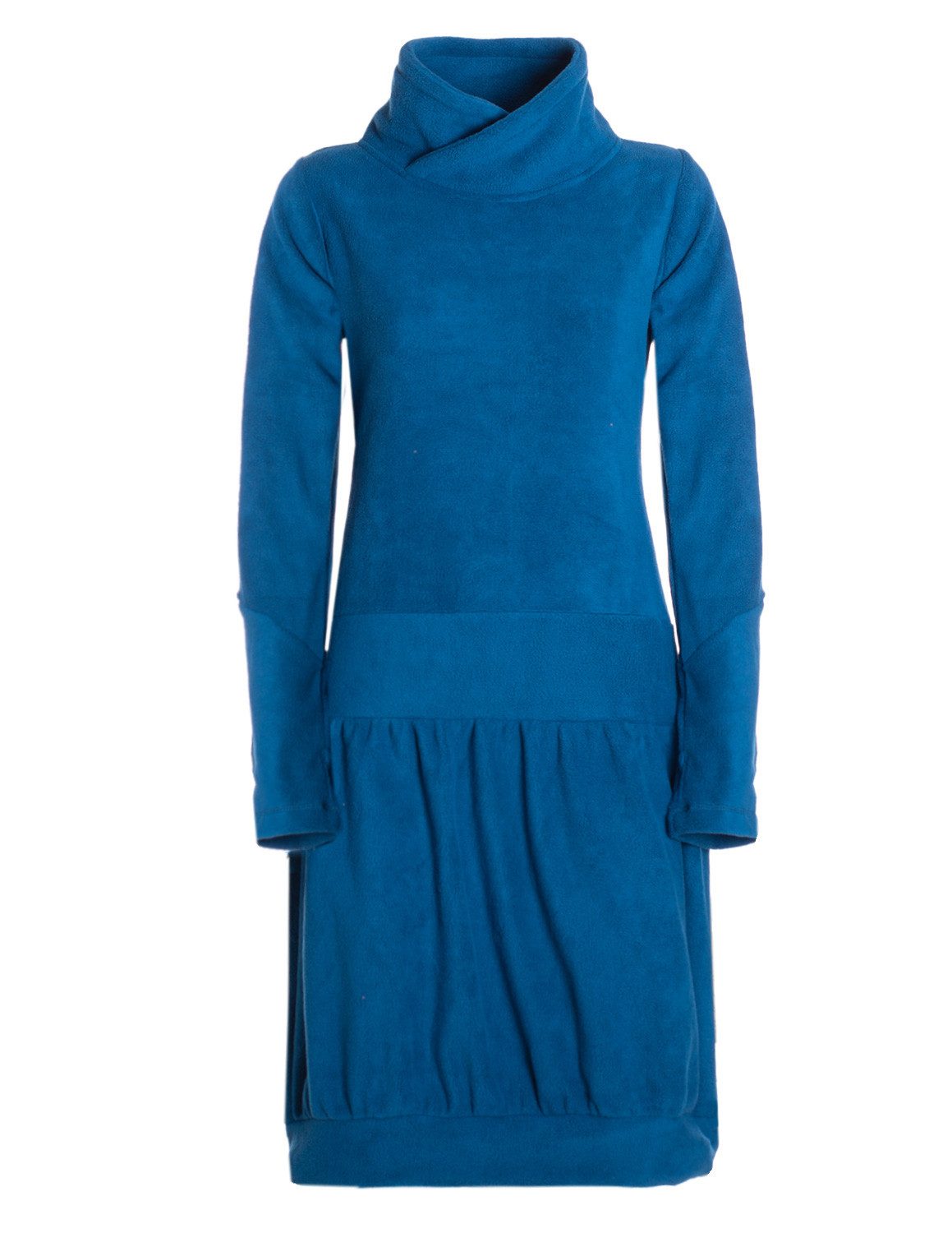 Vishes Ballonkleid Warmes Fleece Winterkleid Ballonkleid günstig online kaufen