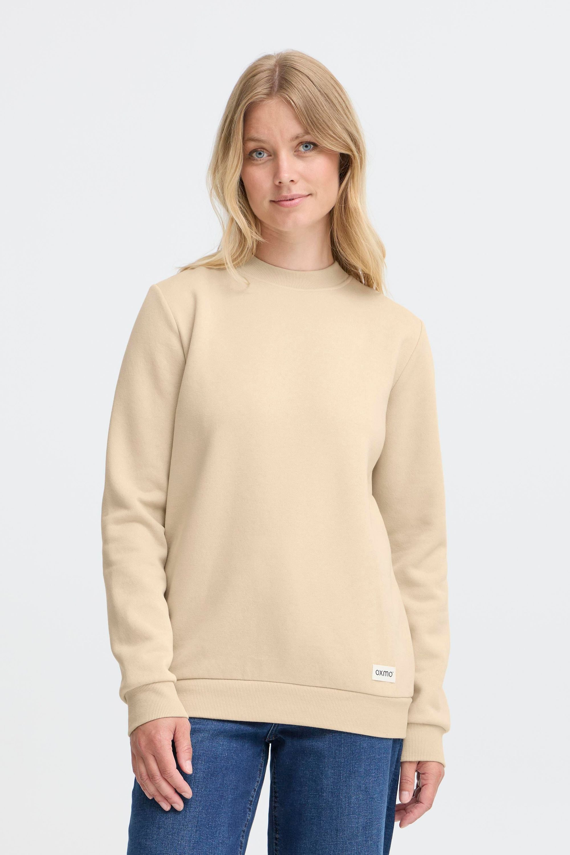 OXMO Sweater OXKAREN ONECK Basic Sweatshirt günstig online kaufen