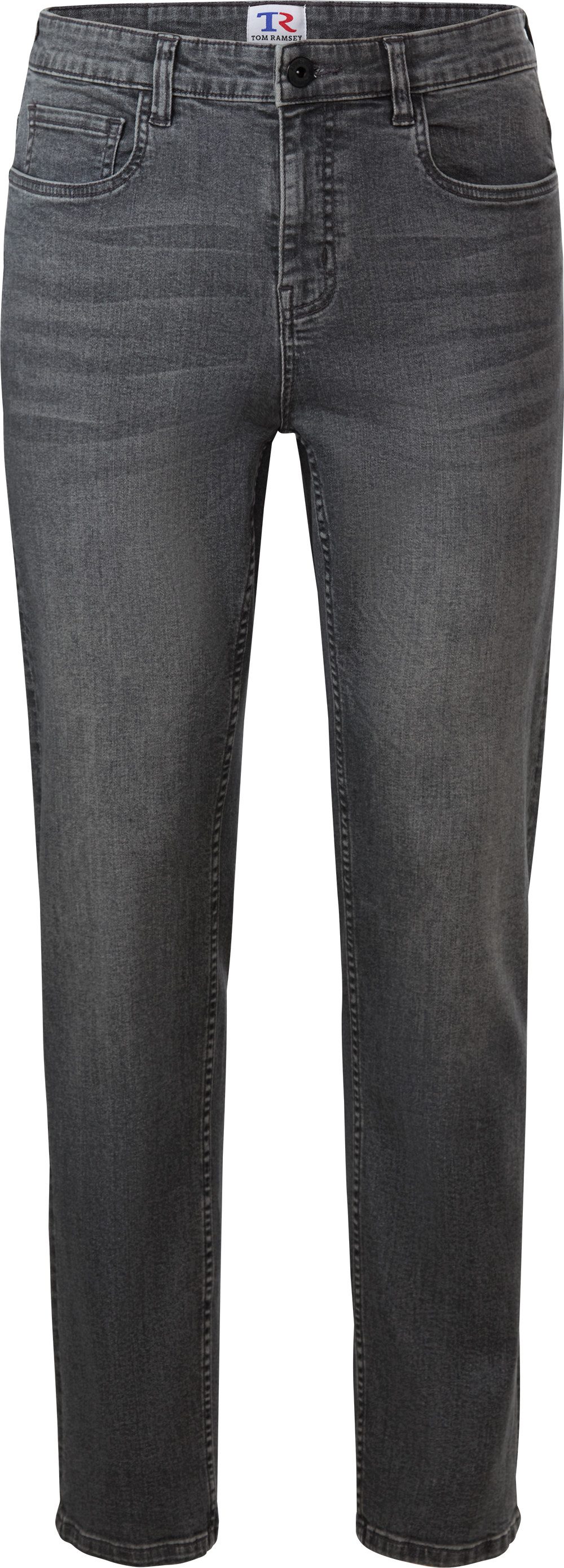 Tom Ramsey Stretch-Hose Hohe Bewegungsfreiheit dank maximalem Stretch-Komfort