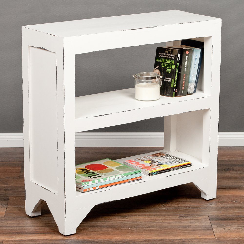 LebensWohnArt Regal Massivholz Regal REOL 75cm günstig online kaufen