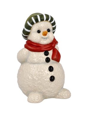 Goebel Schneemann Figur Schneemann mit Bommelmütze „Meine Lieblingsmütze", mit roter Bommel