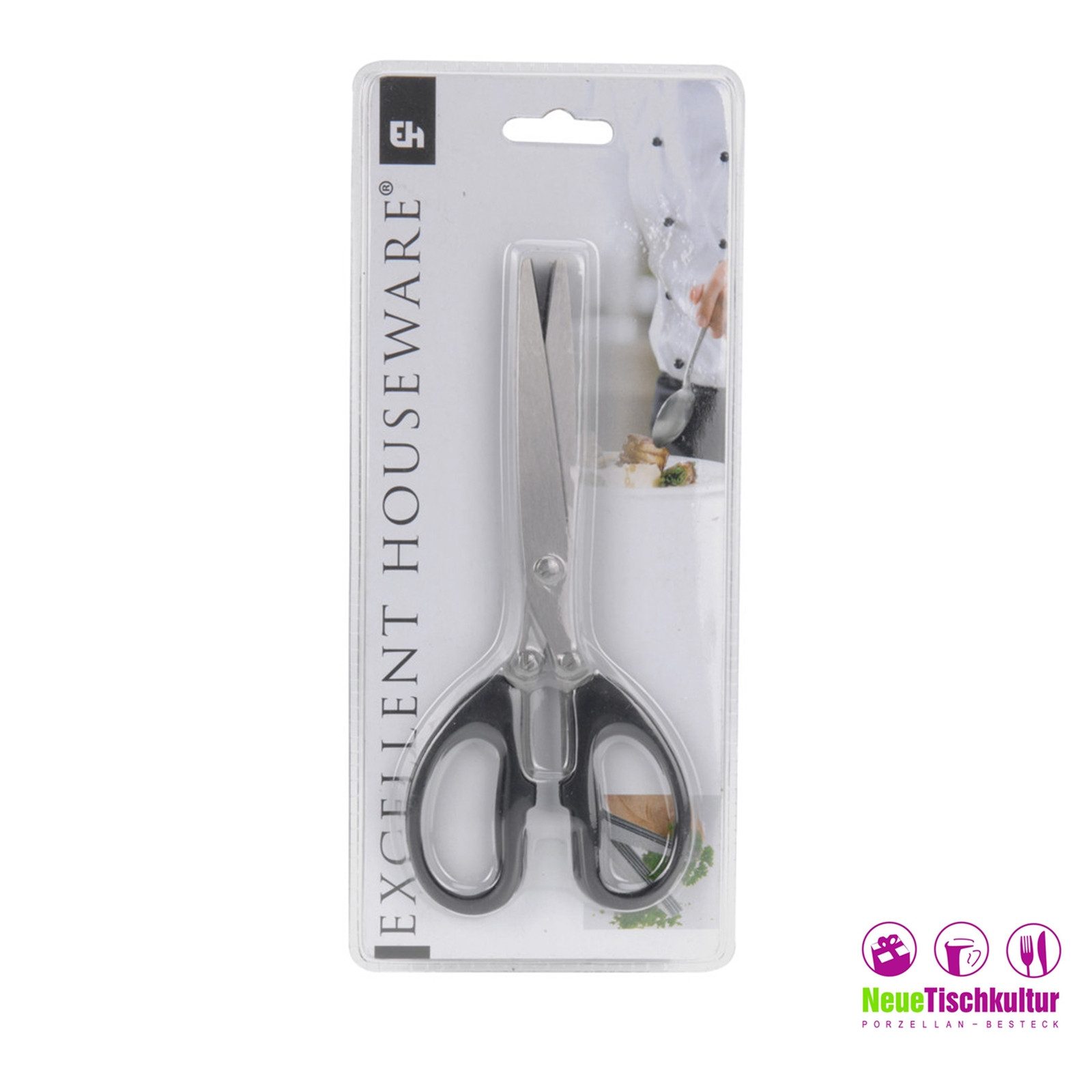 Neuetischkultur Kräuterschere Kräuterschere Edelstahl-Klinge, Rostfrei