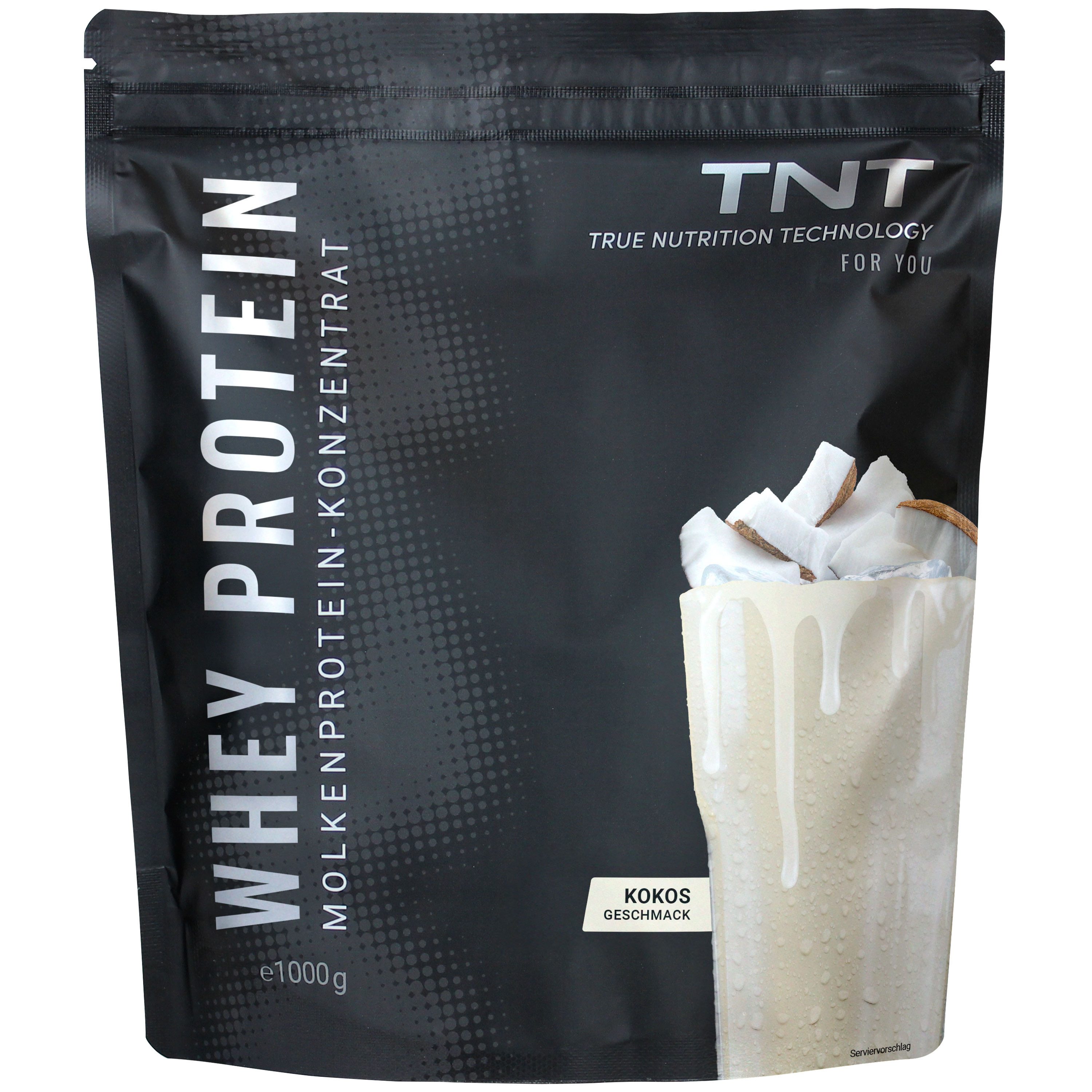 TNT (True Nutrition Technology) Whey Protein - Molkenprotein-Konzentrat für Muskelaufbau und Diät Pulver