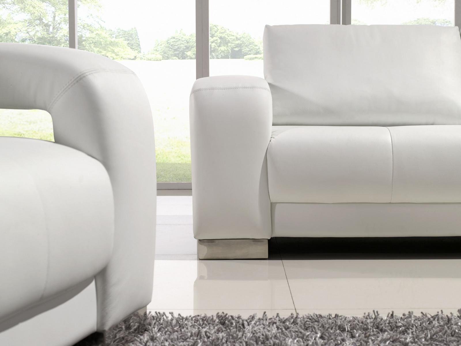 Made JVmoebel Sofa, Sofas Polster Europe Sofa in Leder Sitzer 32 Design Set Sofagarnitur Couchen