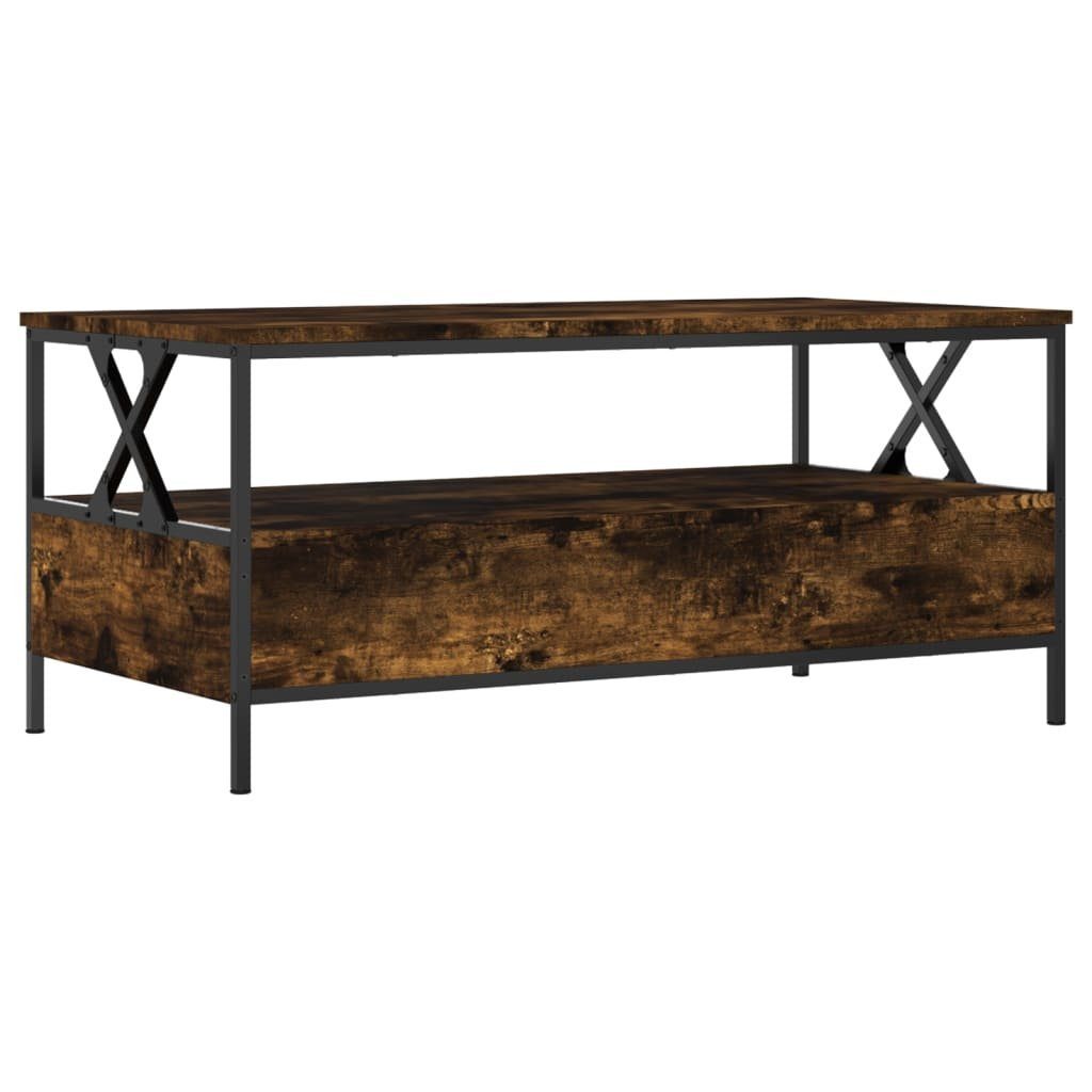 vidaXL Couchtisch Couchtisch Räuchereiche 100x51x45 cm Räuchereiche (1-St) Räuchereiche Holzwerkstoff 