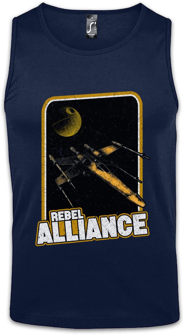 Urban Backwoods Tanktop Alliance Of Rebels Ärmelloses T-Shirt Force Luke Star Alliance Sci-Fi Pilot Rebellen Skywalker X