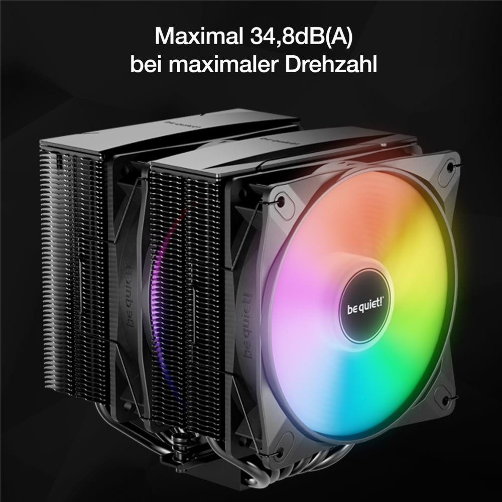 be quiet! Gehäuselüfter Pure Rock Pro 3 LX Black – Bild 5 von 5